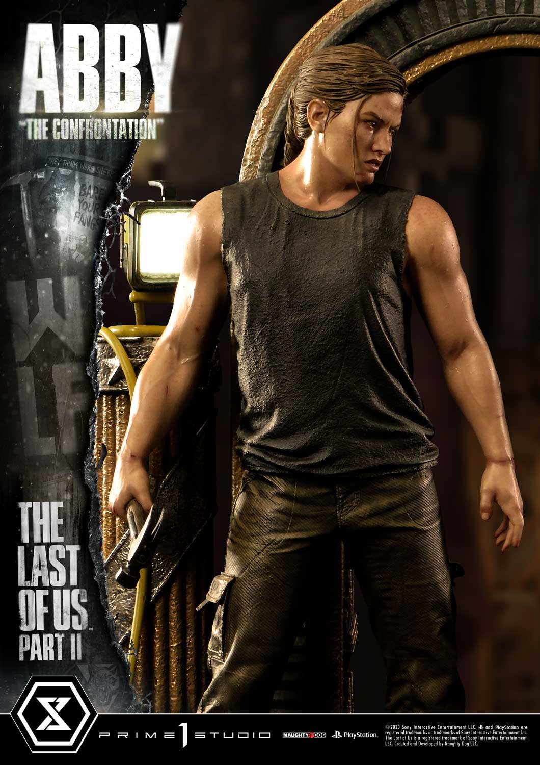The Last of Us Abby "The Confrontation" (Bonus Version) Quarter Scale Statue  (Prototype Shown) View 7