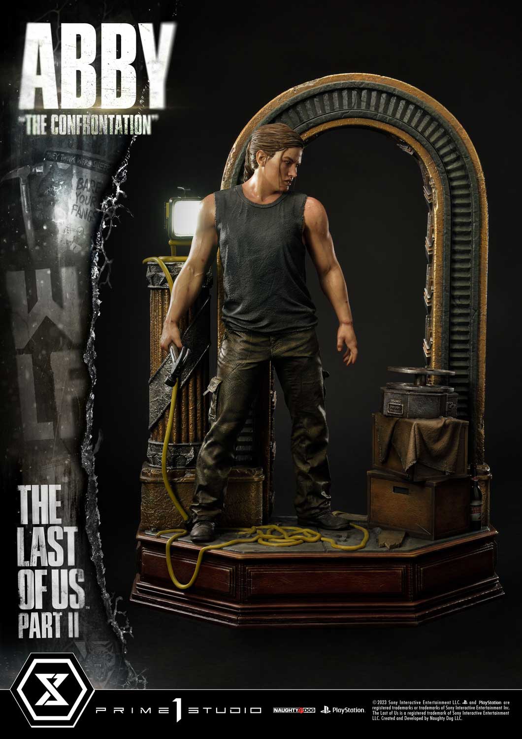The Last of Us Abby "The Confrontation" (Bonus Version) Quarter Scale Statue  (Prototype Shown) View 14