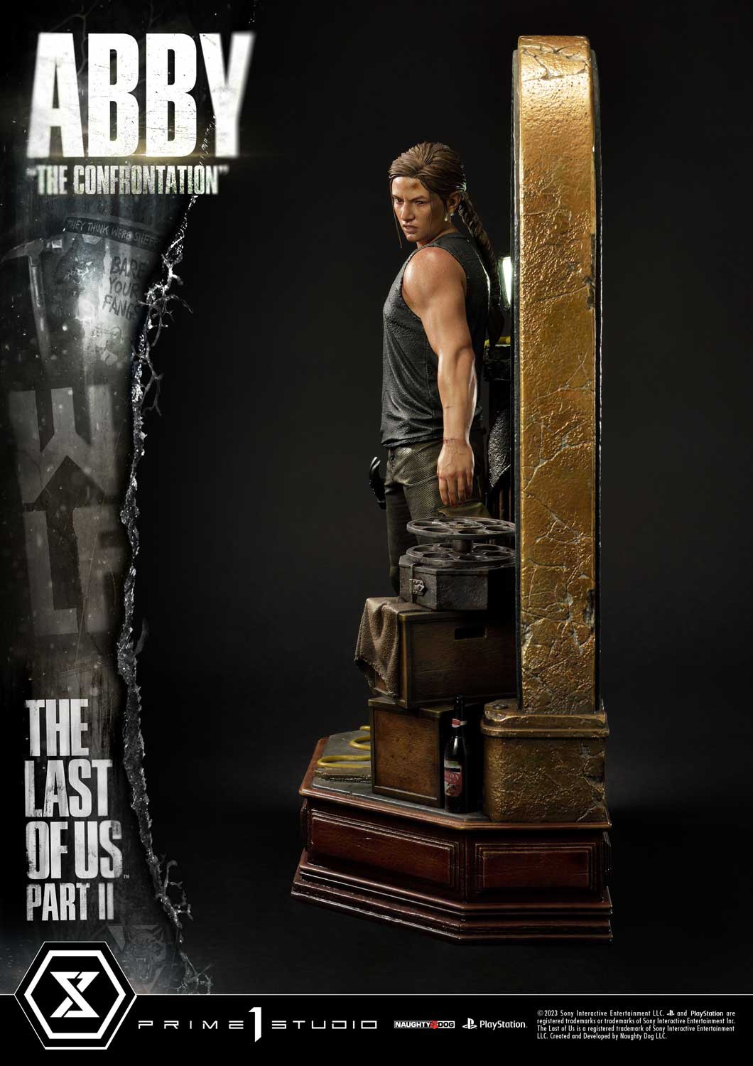The Last of Us Abby "The Confrontation" (Bonus Version) Quarter Scale Statue  (Prototype Shown) View 16