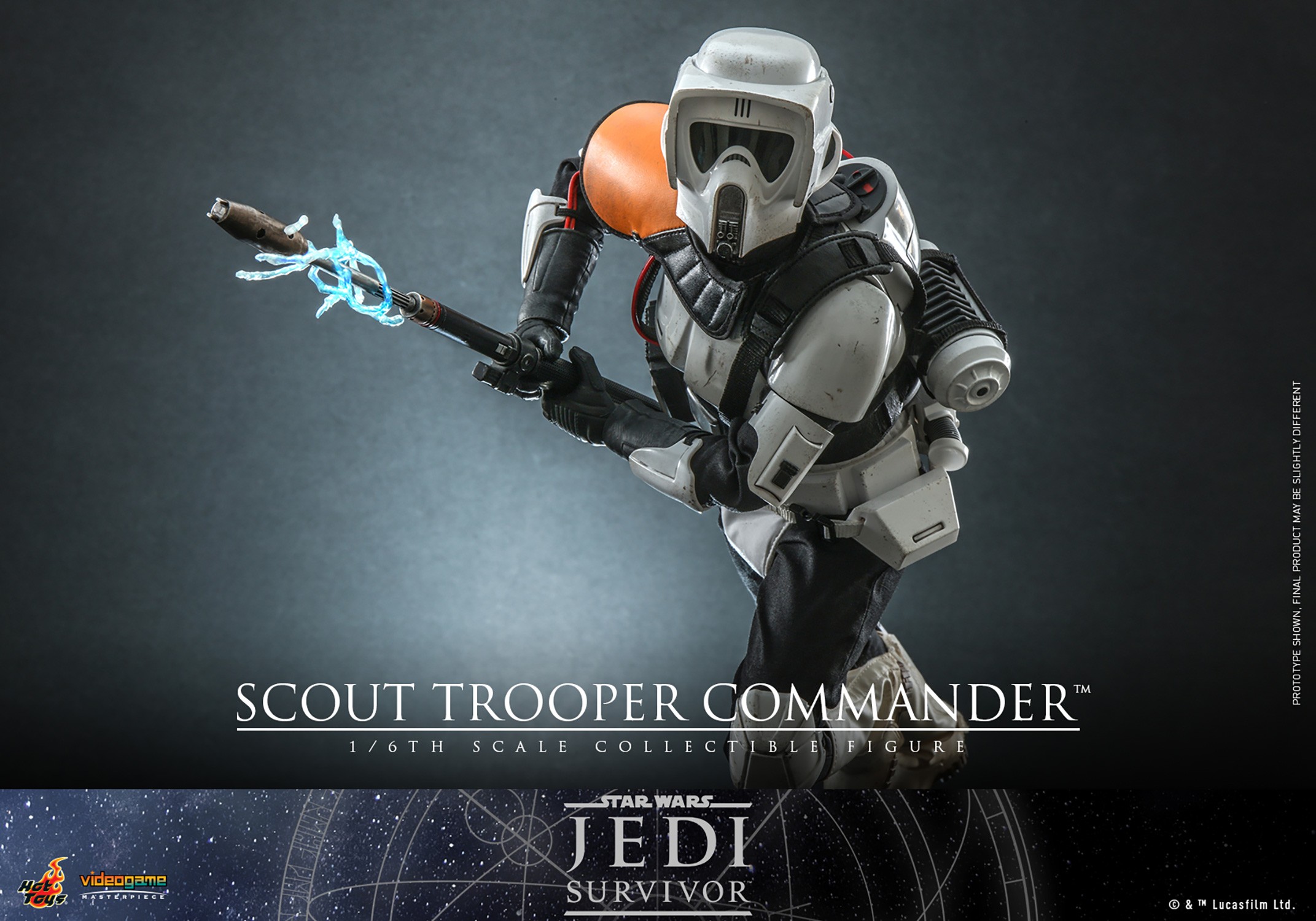 Scout Trooper Commander Sixth Scale Figure by Hot Toys Sideshow