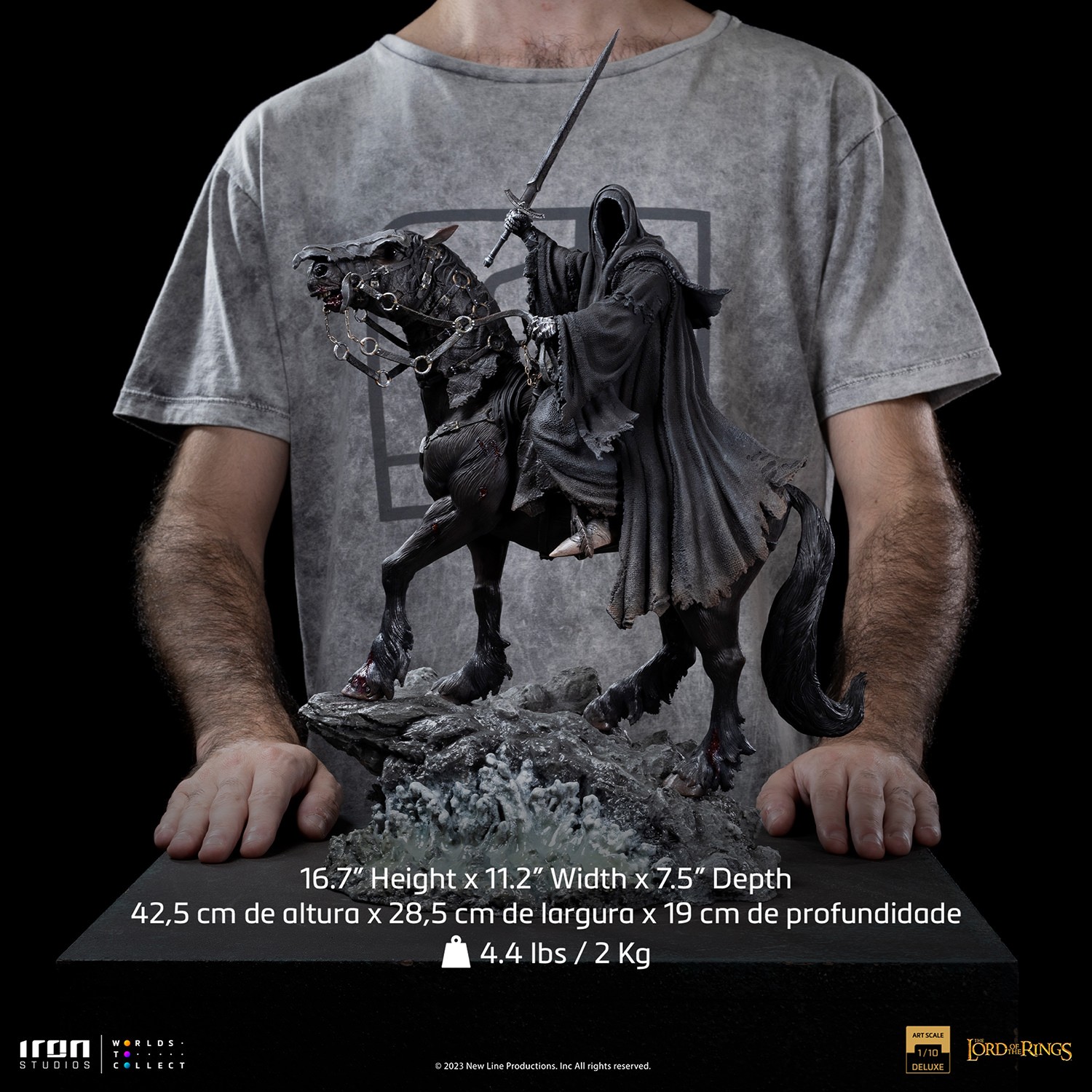 Nazgul on Horse Deluxe- Prototype Shown