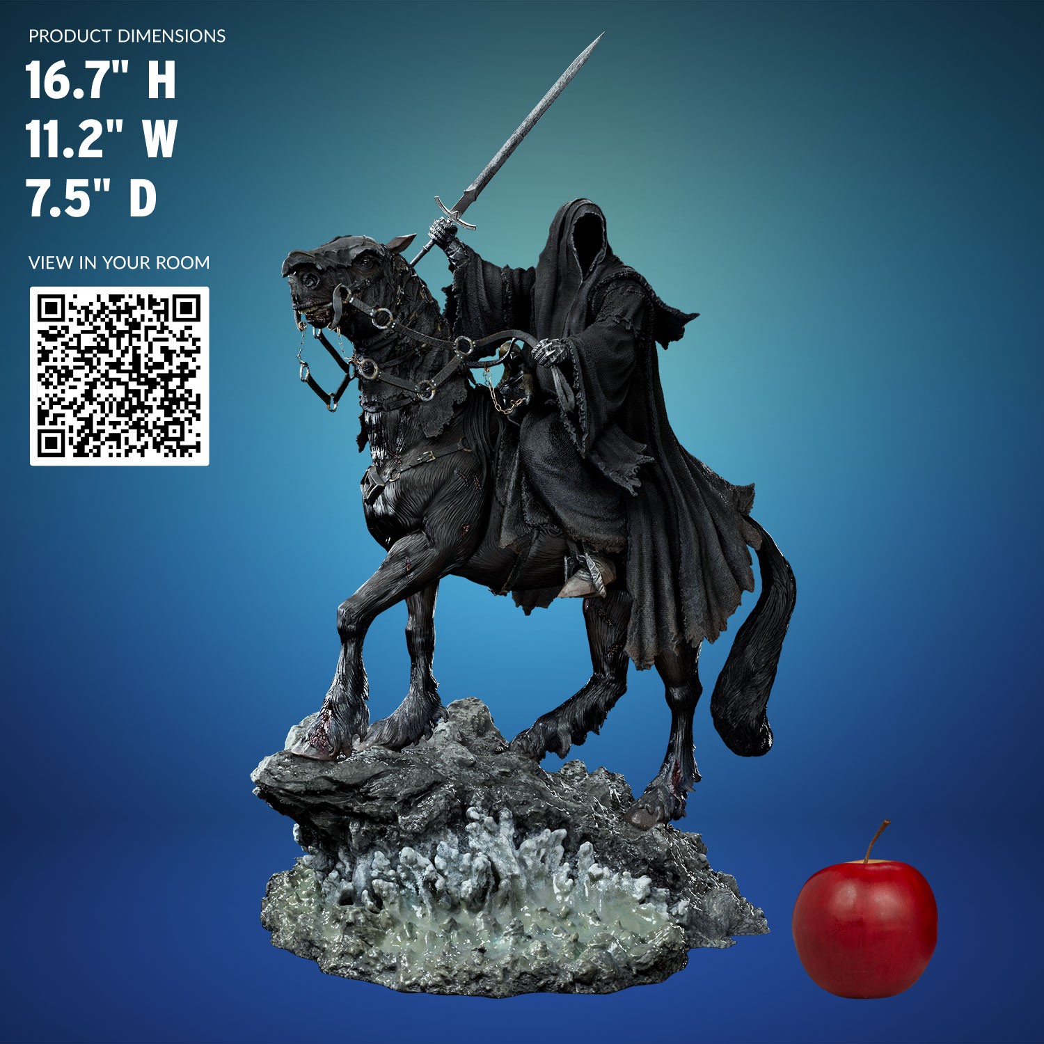 Nazgul on Horse Deluxe- Prototype Shown