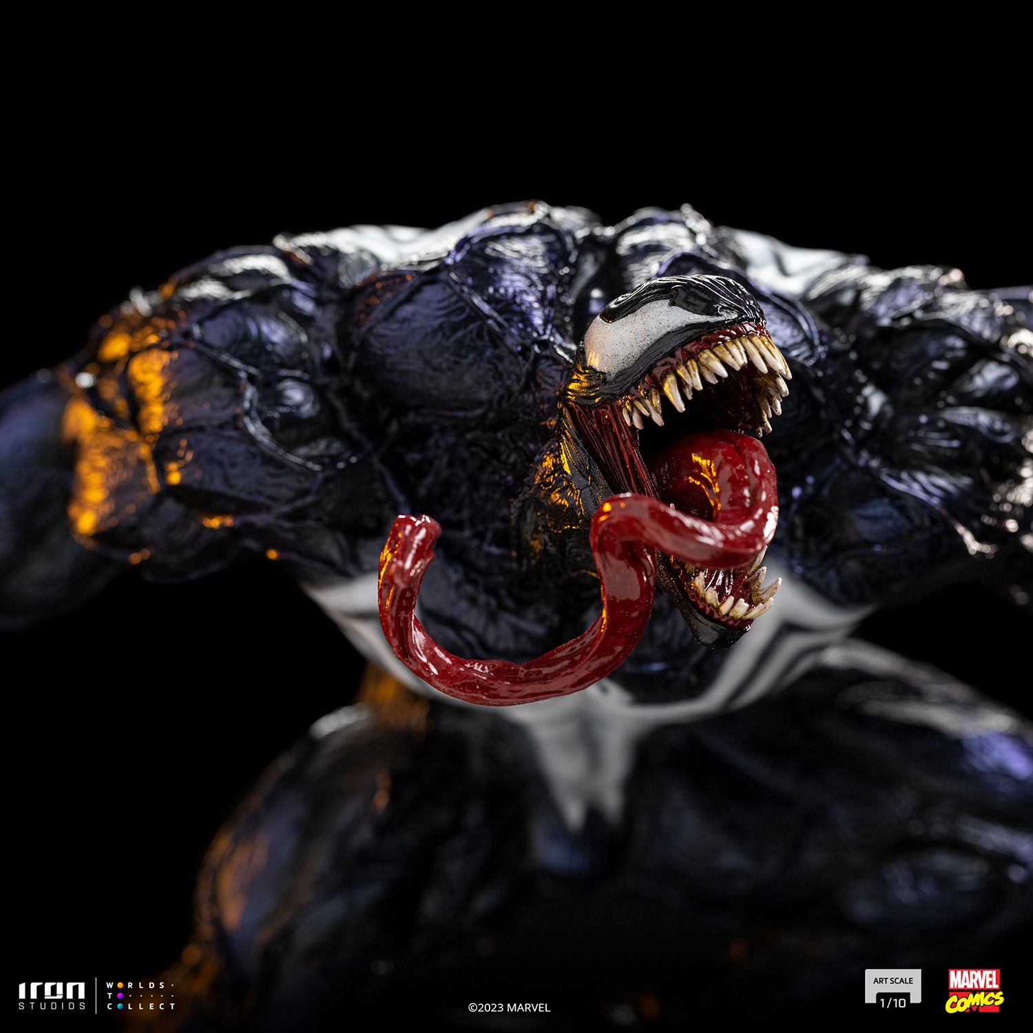 Iron Studios Marvel - Venom - Deluxe Art Scale 1/10 - Figurine Collector  EURL