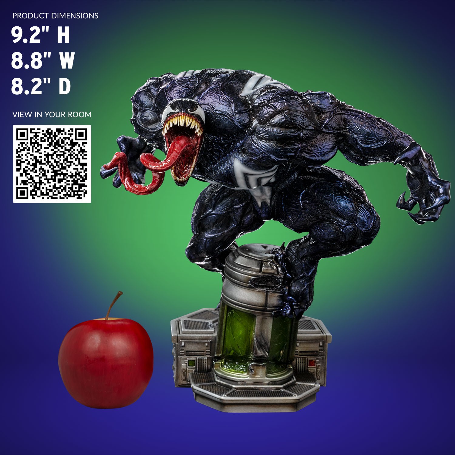 PRE-ORDER: Iron Studios Marvel Comics Spider-man vs Villains Venom Deluxe  Art Scale 1/10 Statue - collectorzown