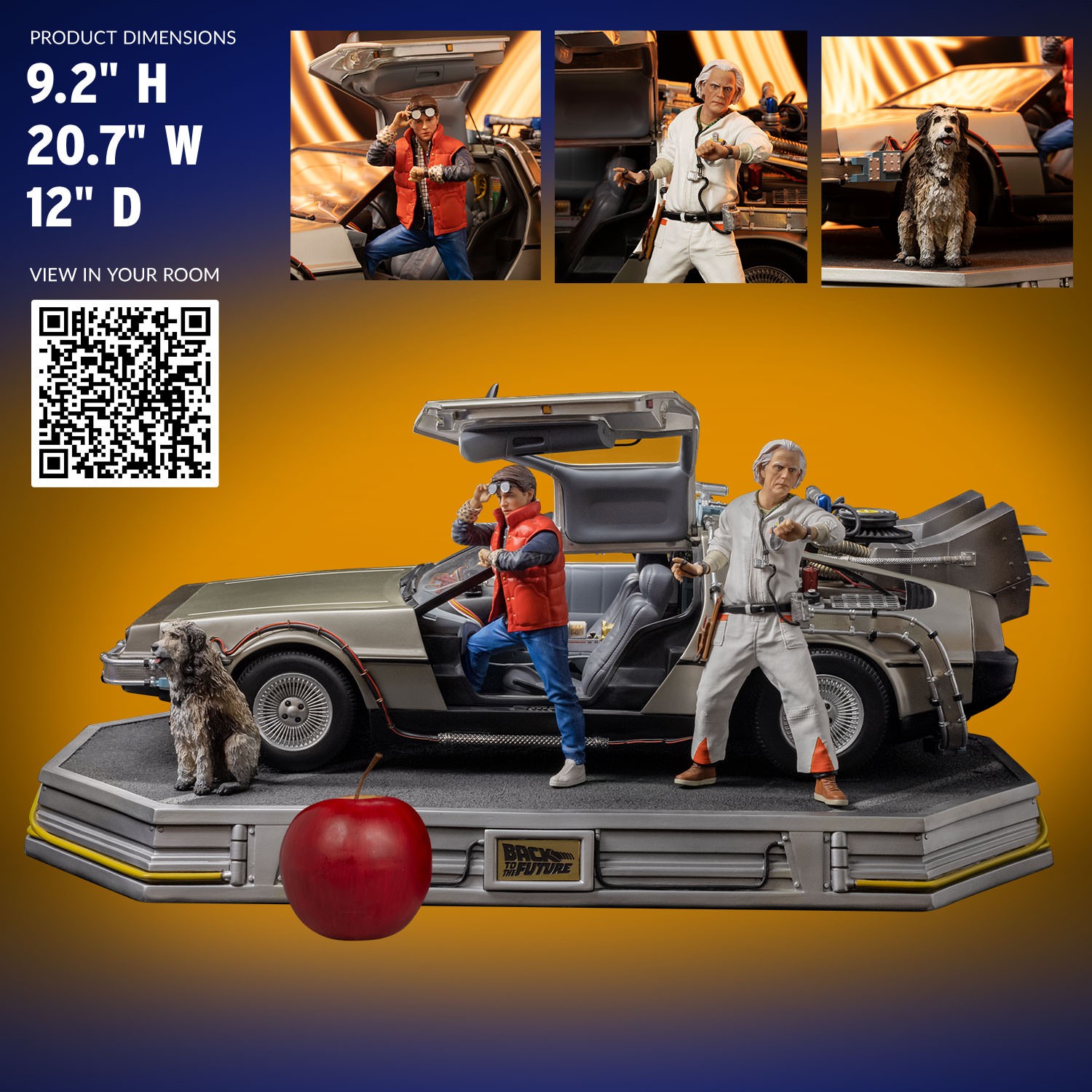 DeLorean Full Set- Prototype Shown