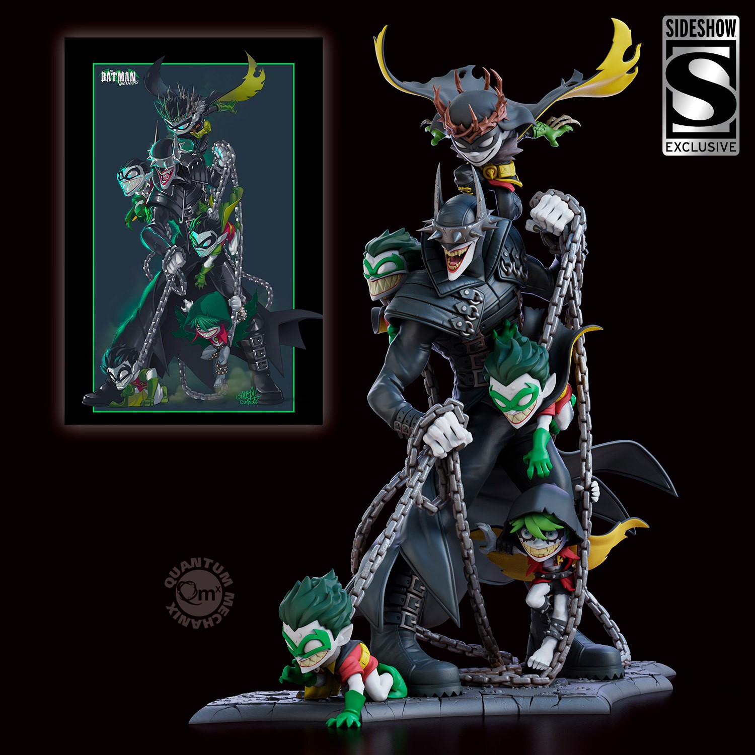 Batman Who Laughs (Artist Edition) Q-Master Exclusive Edition (Prototype Shown) View 1