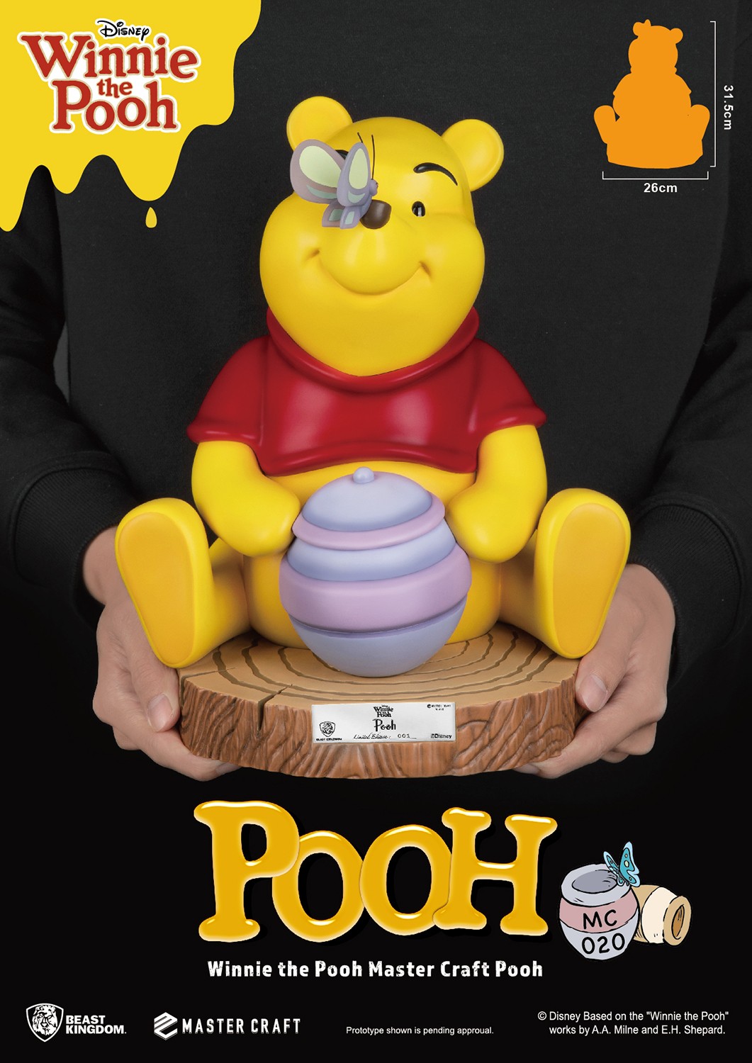 Winnie the Pooh Master Craft Statue by Beast Kingdom