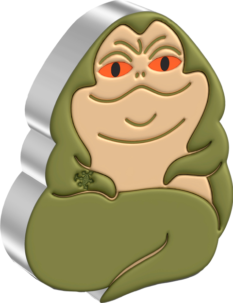 Jabba the Hutt 2oz Silver Coin