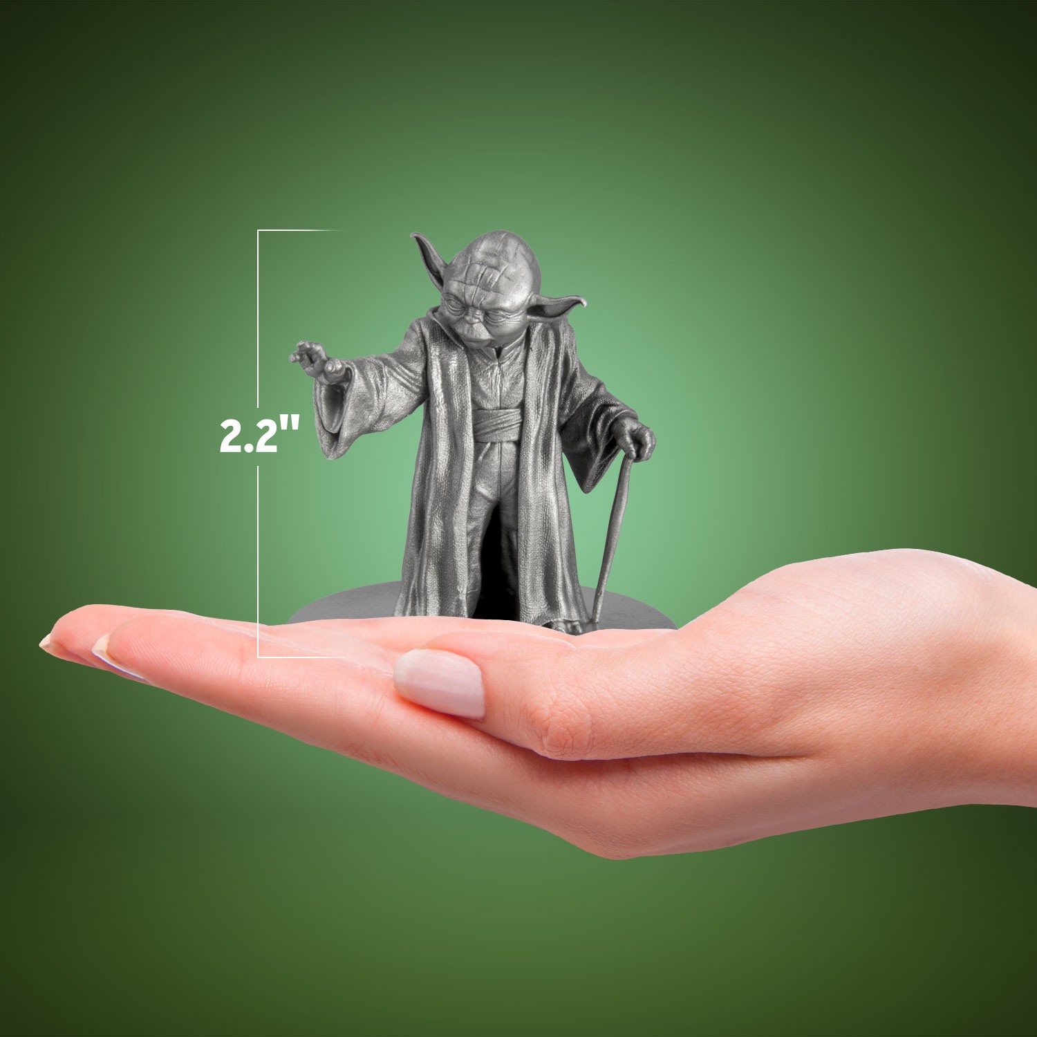Yoda Silver Miniature- Prototype Shown