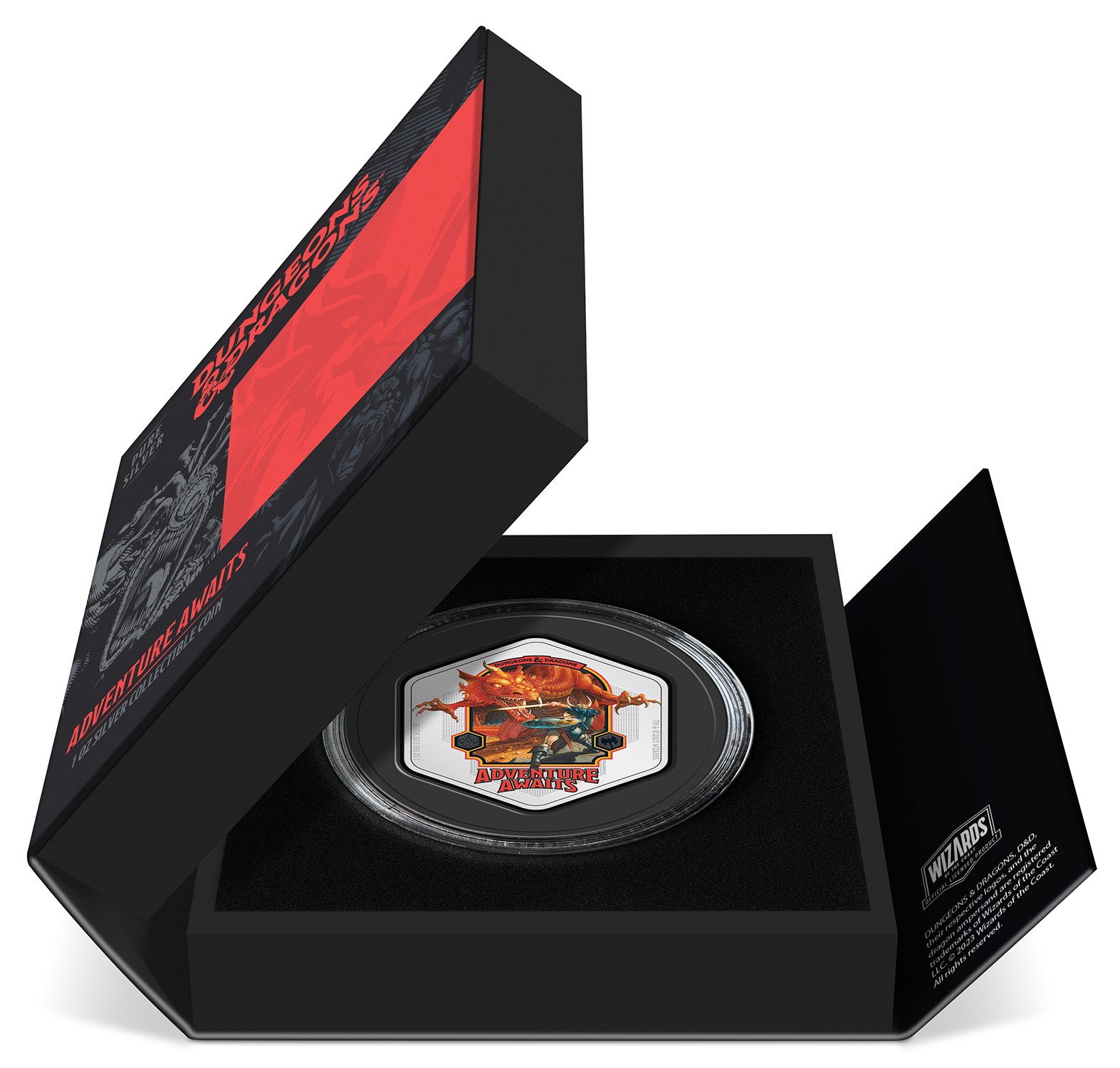 Dungeons & Dragons 1oz Silver Coin