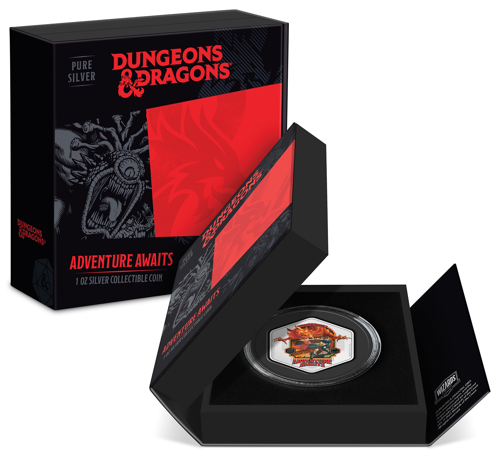 Dungeons & Dragons 1oz Silver Coin