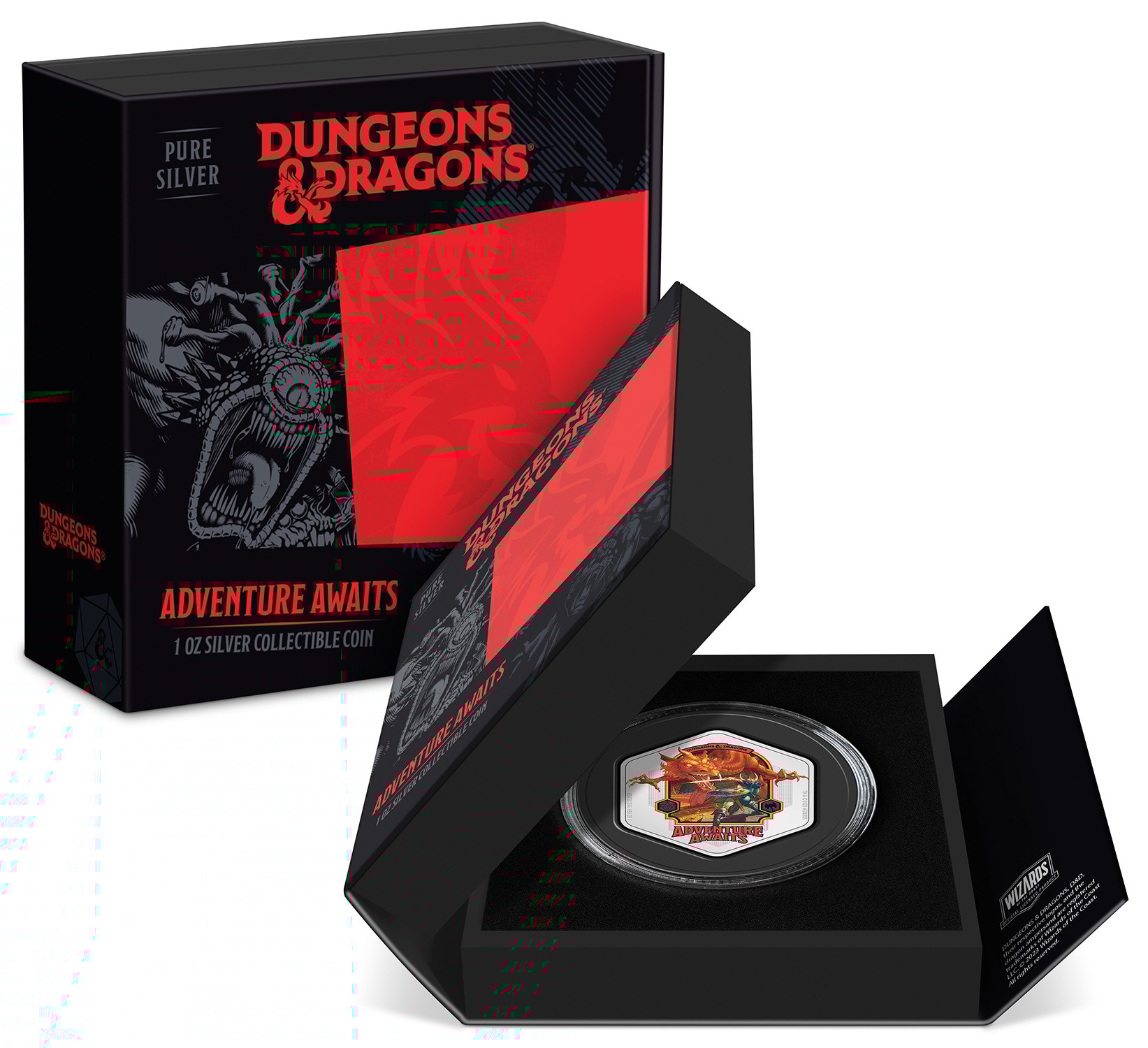 Dungeons & Dragons 1oz Silver Coin