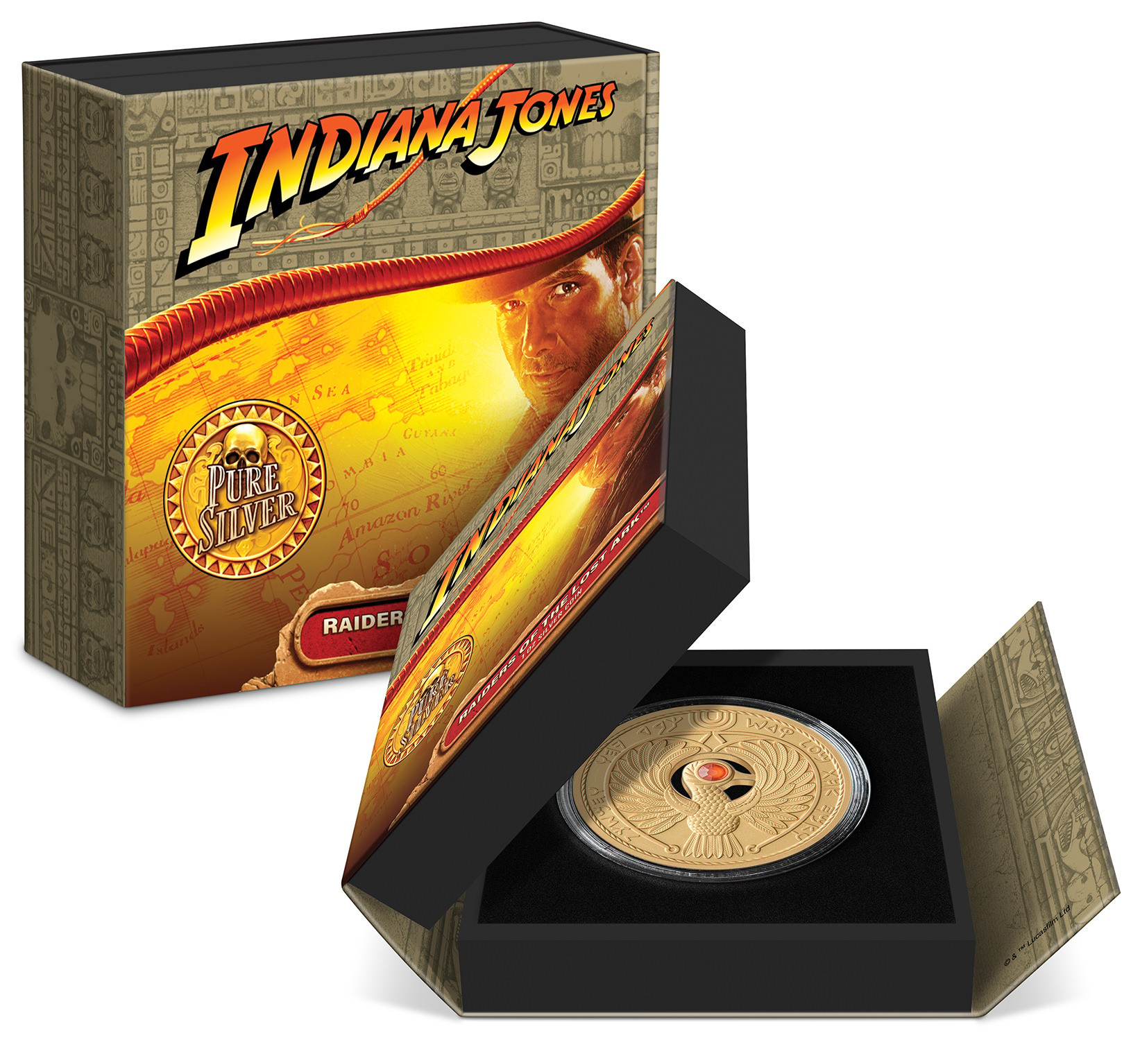 Indiana Jones Indiana Jones Raiders of the Lost Ark Silver Collectible  (Prototype Shown) View 8