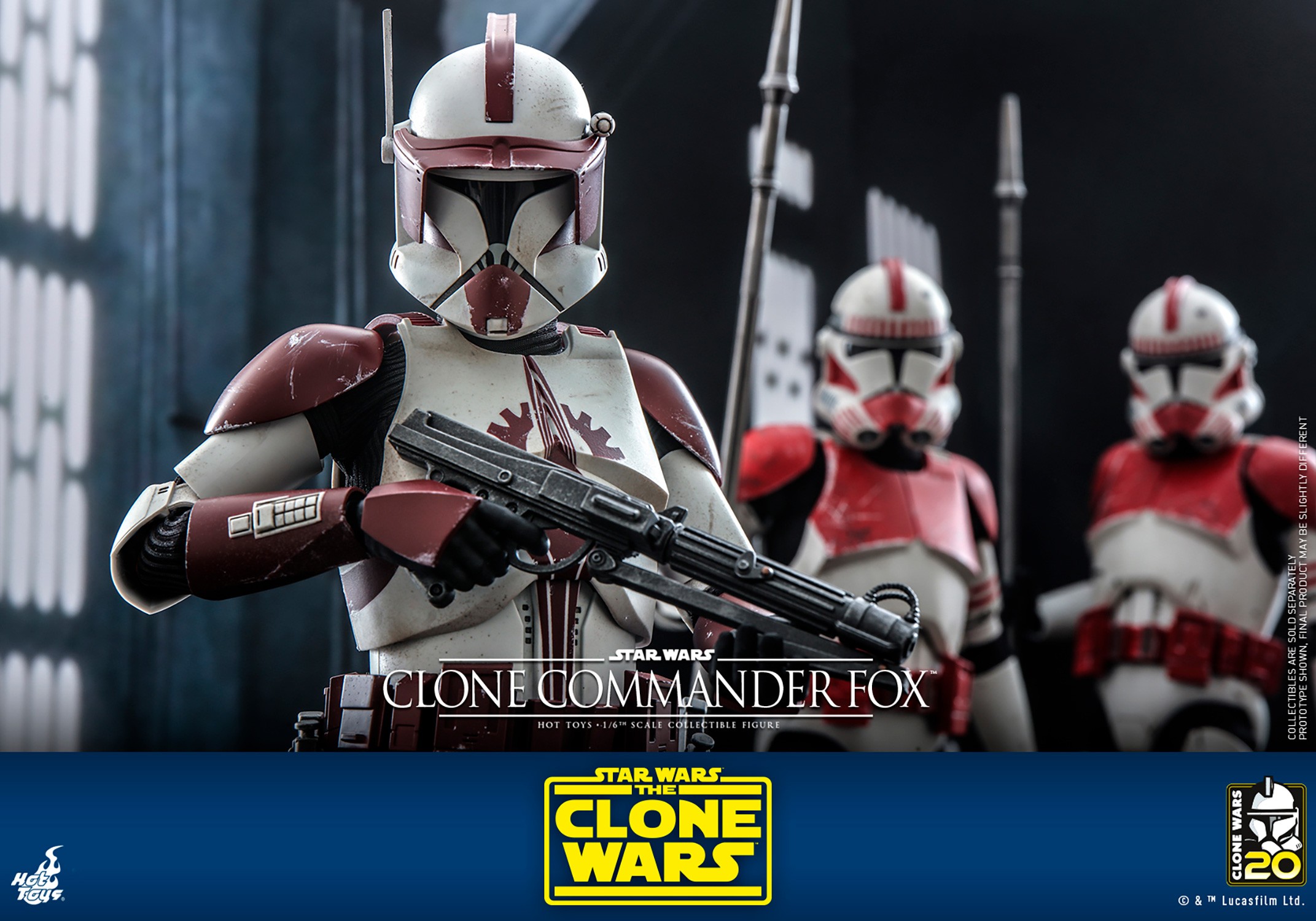 Clone Commander Fox Sixth Scale Figure by Hot Toys Sideshow
