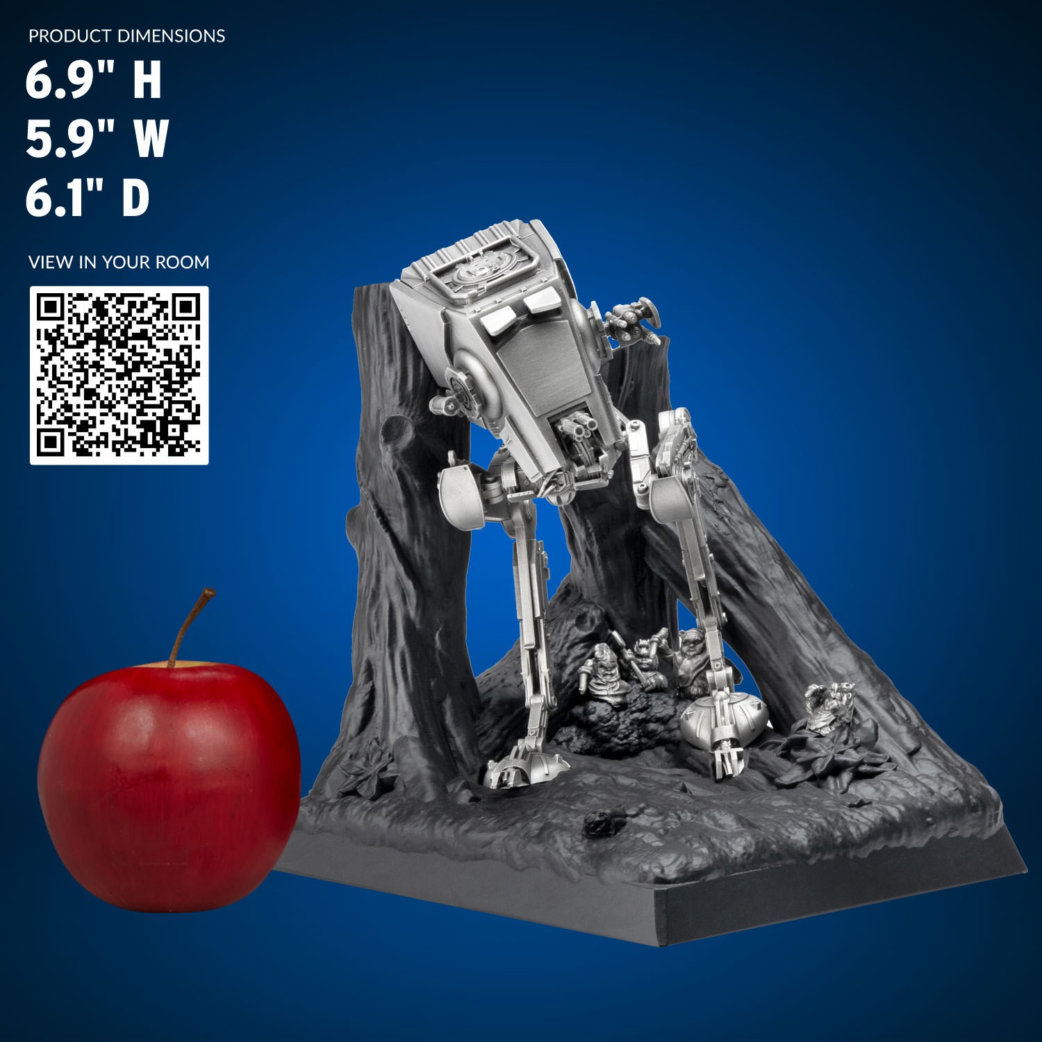 Endor AT-ST Diorama- Prototype Shown