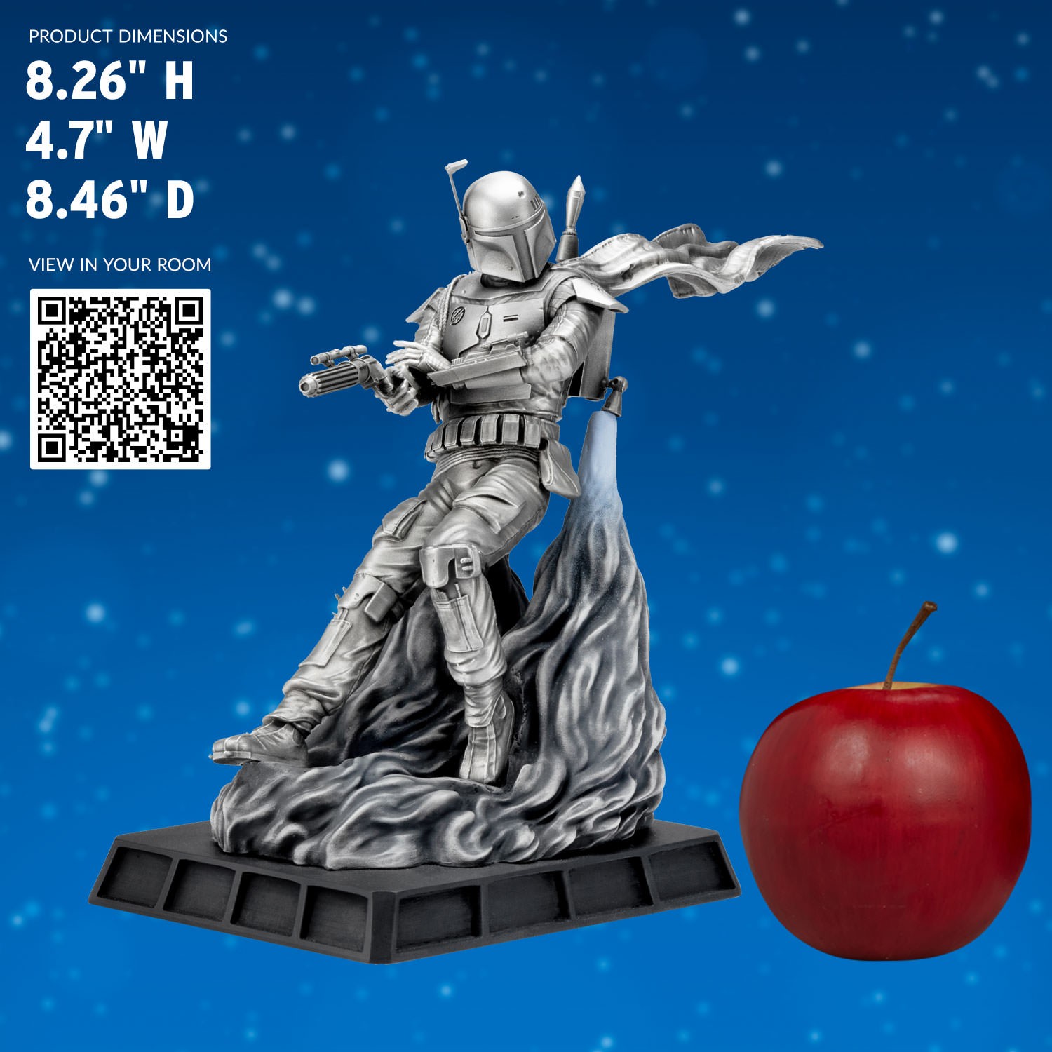 Boba Fett Battle Ready Figurine (Prototype Shown) View 2