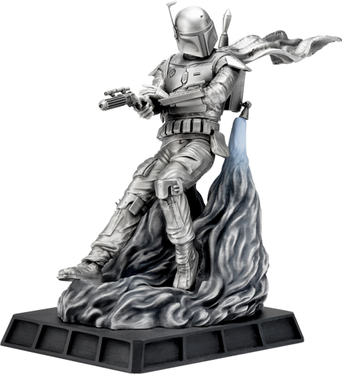 Boba Fett Battle Ready Figurine (Prototype Shown) View 6