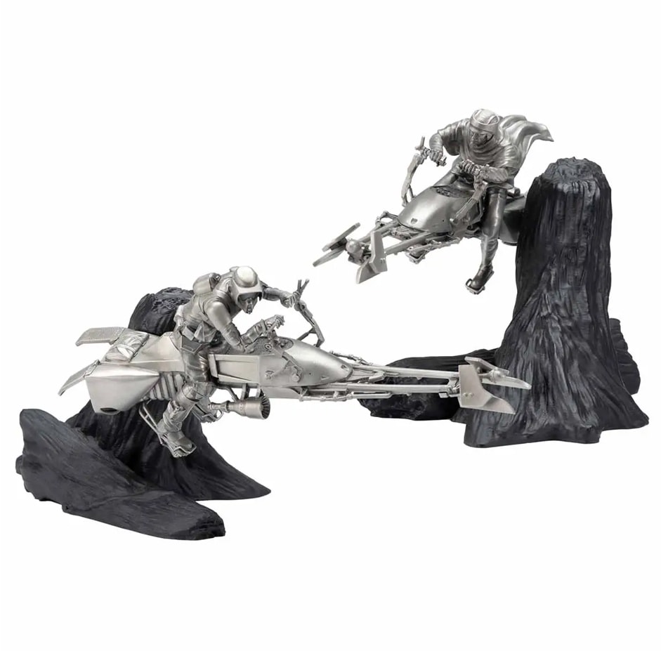 Speeder Bike Chase Diorama- Prototype Shown