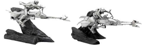 Speeder Bike Chase Diorama