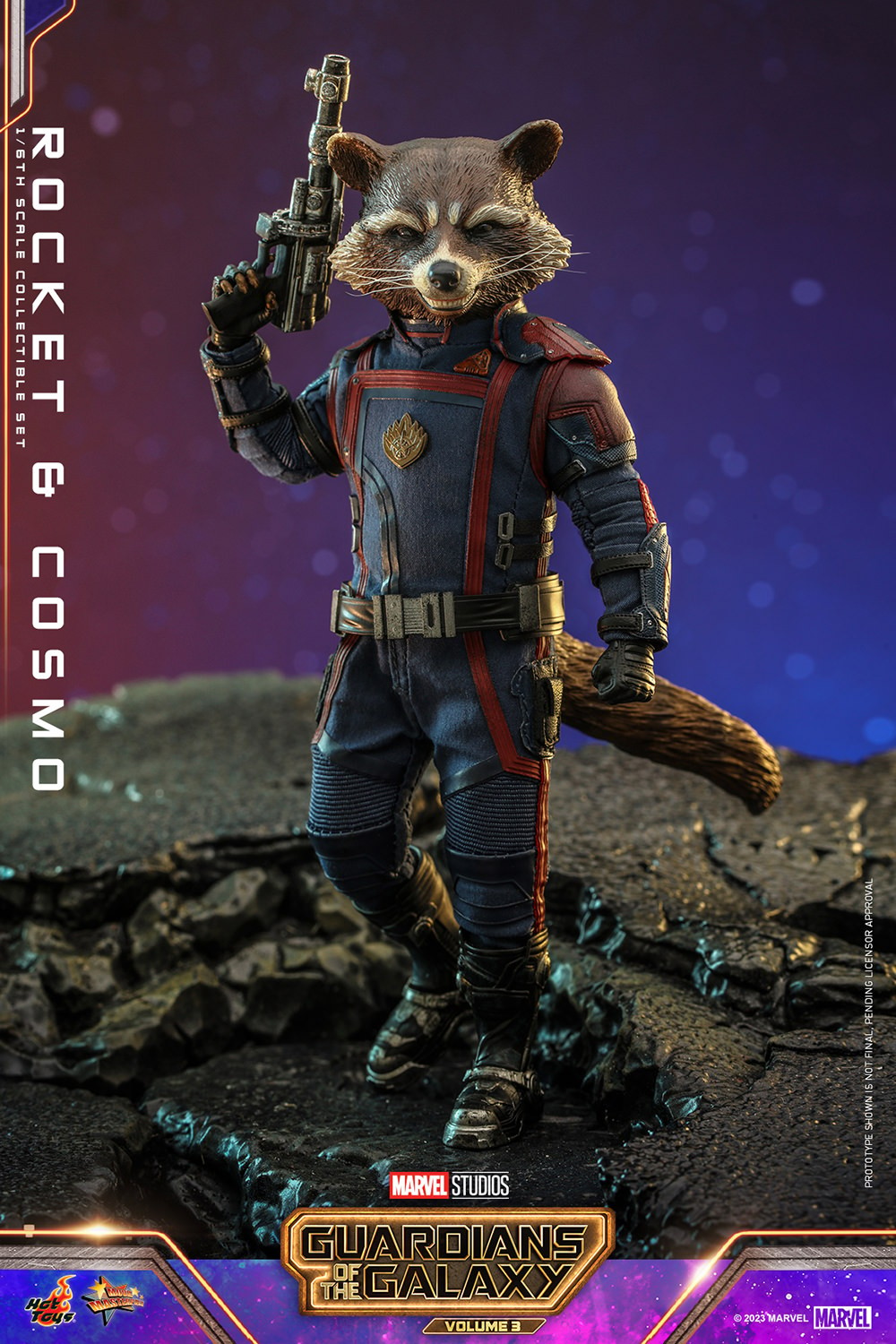 Rocket and Cosmo Sixth Scale Figure Set by Hot Toys