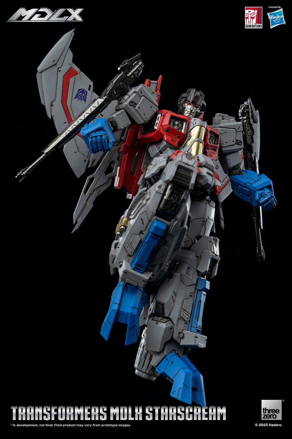 Starscream MDLX- Prototype Shown