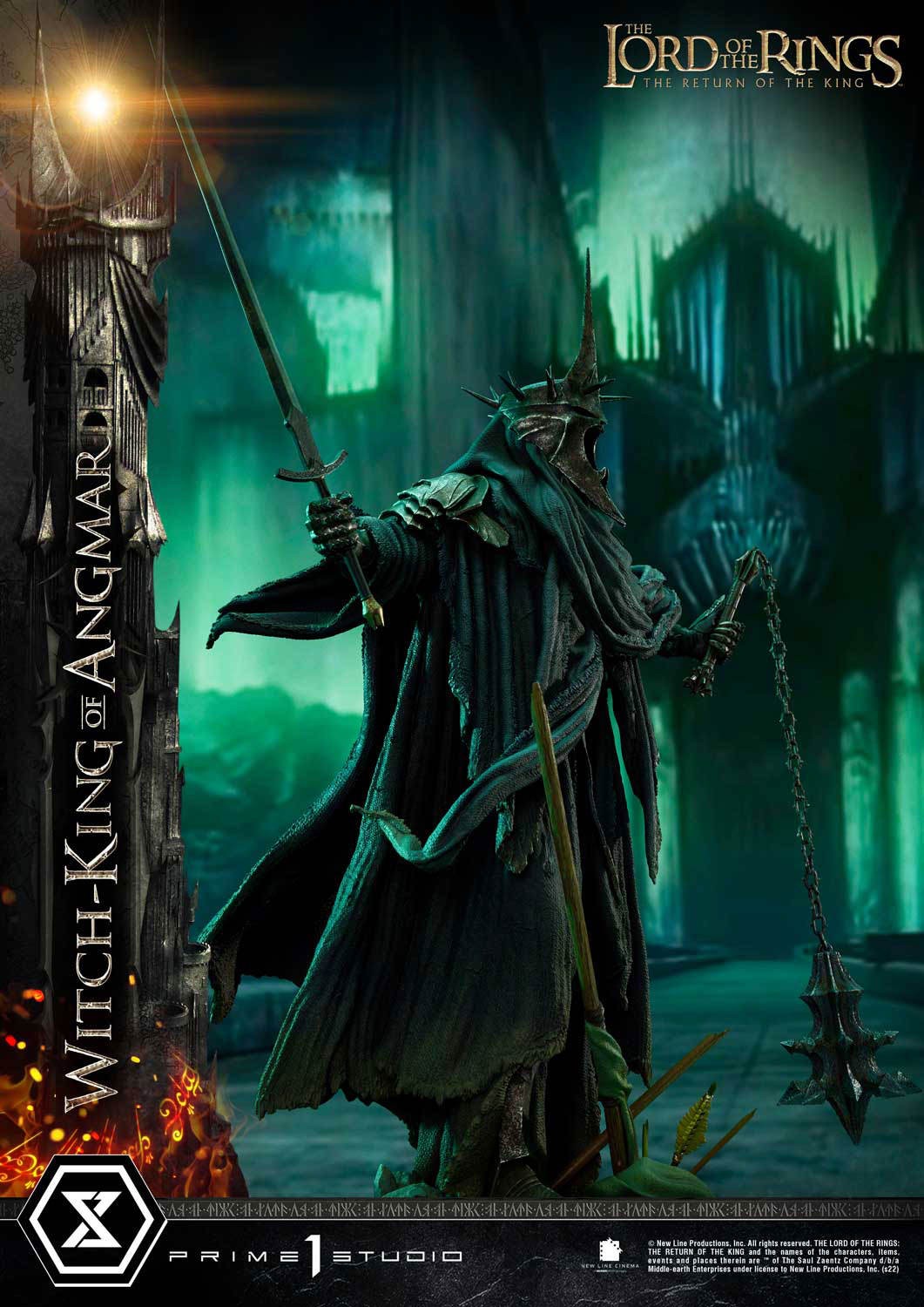 The Lord of the Rings Witch-King of Angmar Quarter Scale Statue  Collector Edition (Prototype Shown) View 7