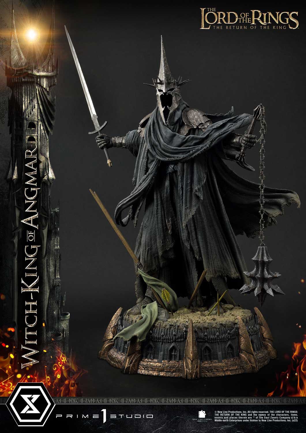 The Lord of the Rings Witch-King of Angmar Quarter Scale Statue  Collector Edition (Prototype Shown) View 9