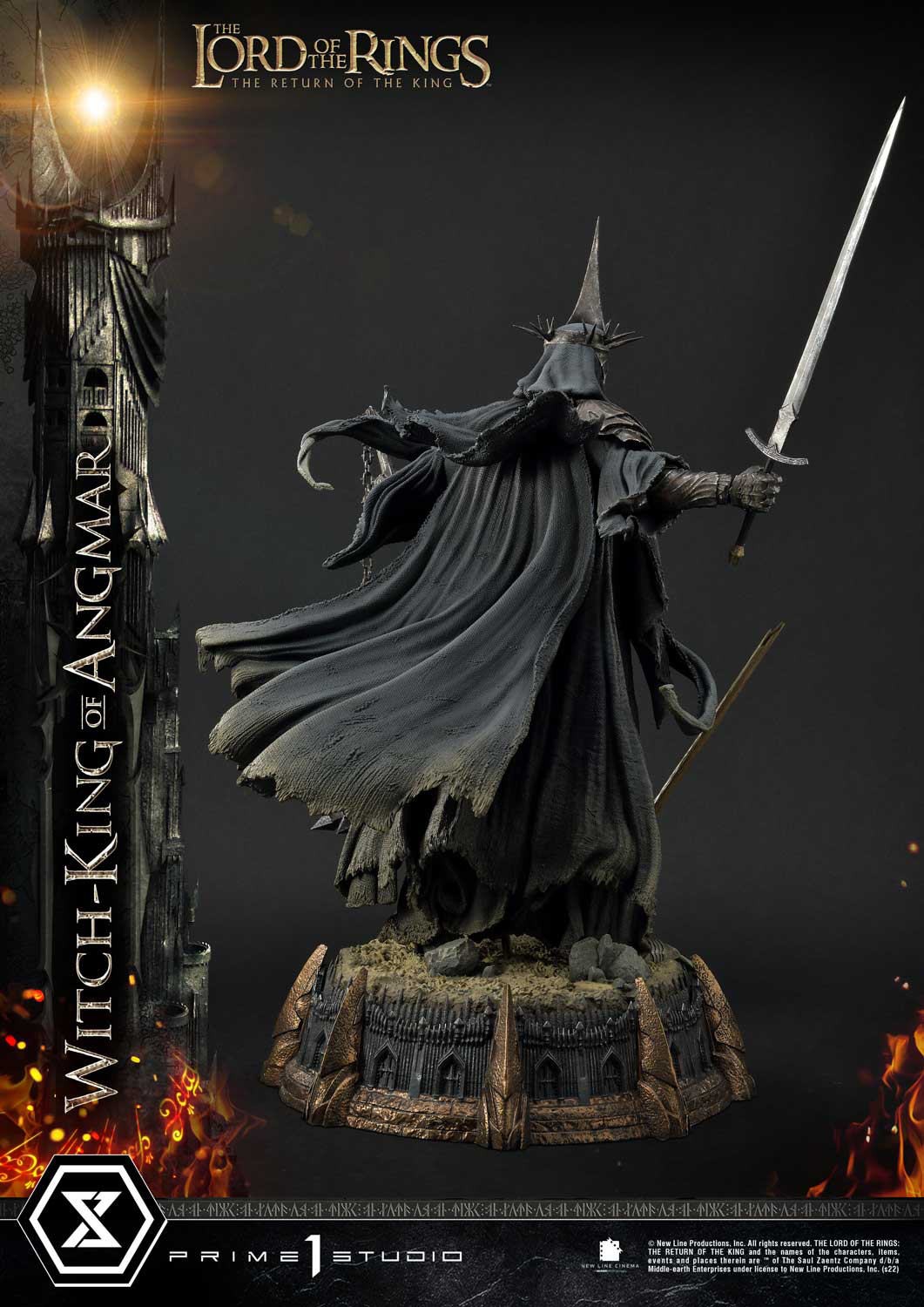 The Lord of the Rings Witch-King of Angmar Quarter Scale Statue  Collector Edition (Prototype Shown) View 12