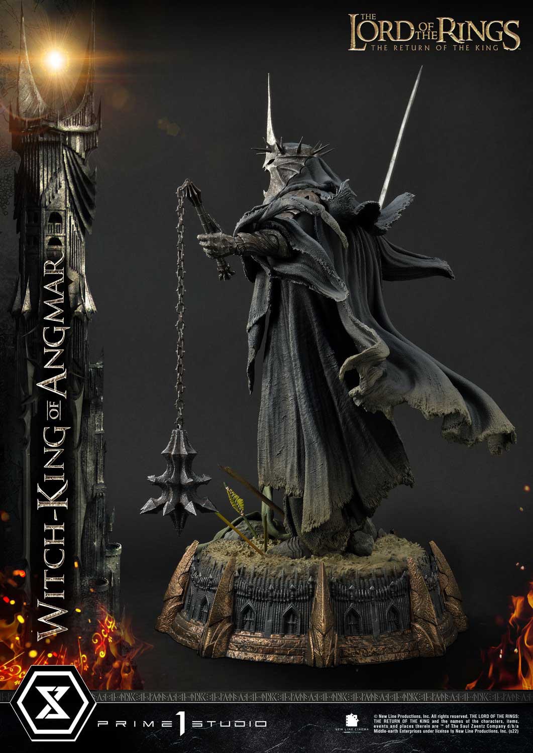 The Lord of the Rings Witch-King of Angmar Quarter Scale Statue  Collector Edition (Prototype Shown) View 13