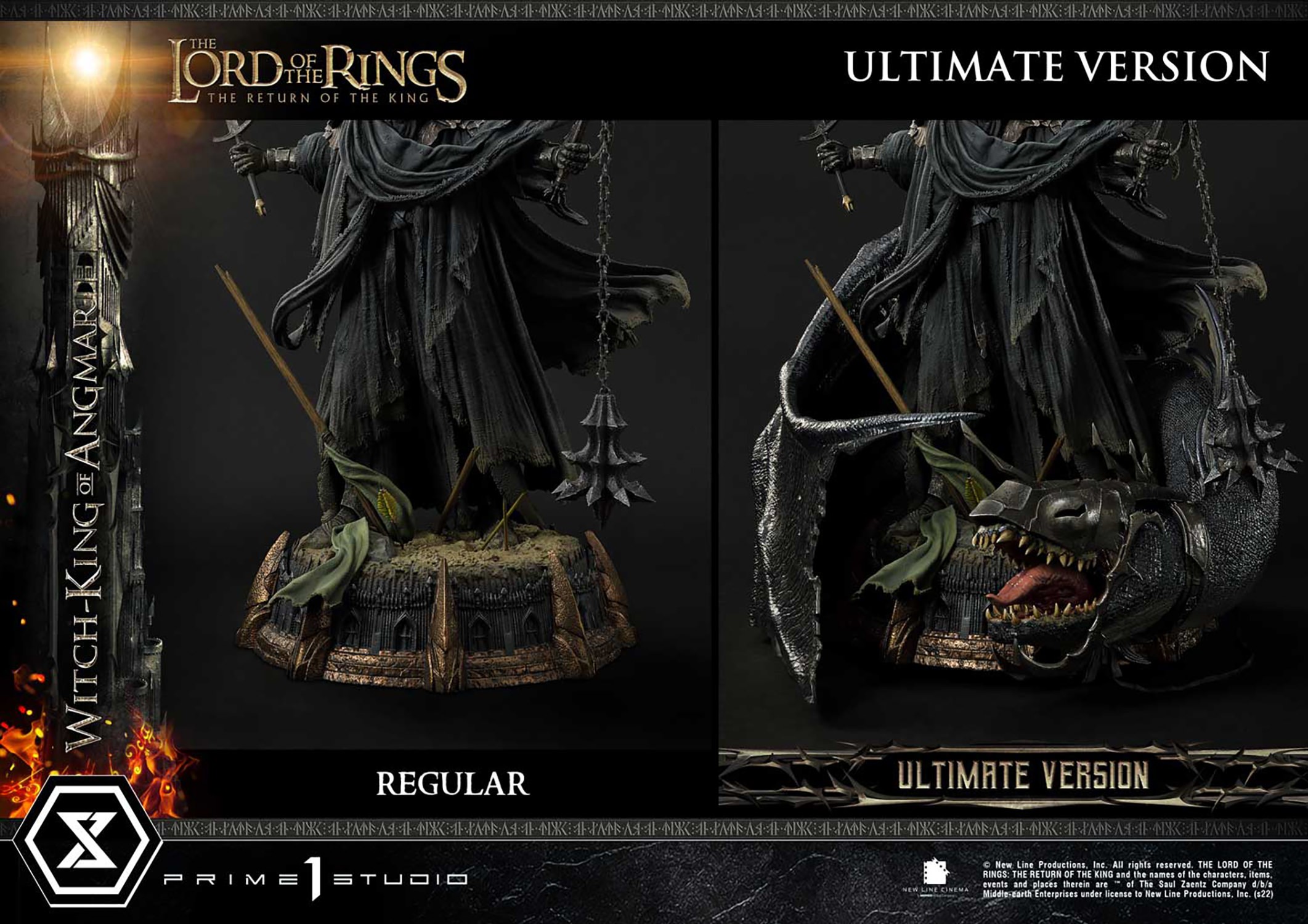 LOTR:WITCH-KING OF ANGMAR (ULTIMATE VERSION) 1/4 scale statue Witch-king-of-angmar-ultimate-version_the-lord-of-the-rings_gallery_645eb930bad6c