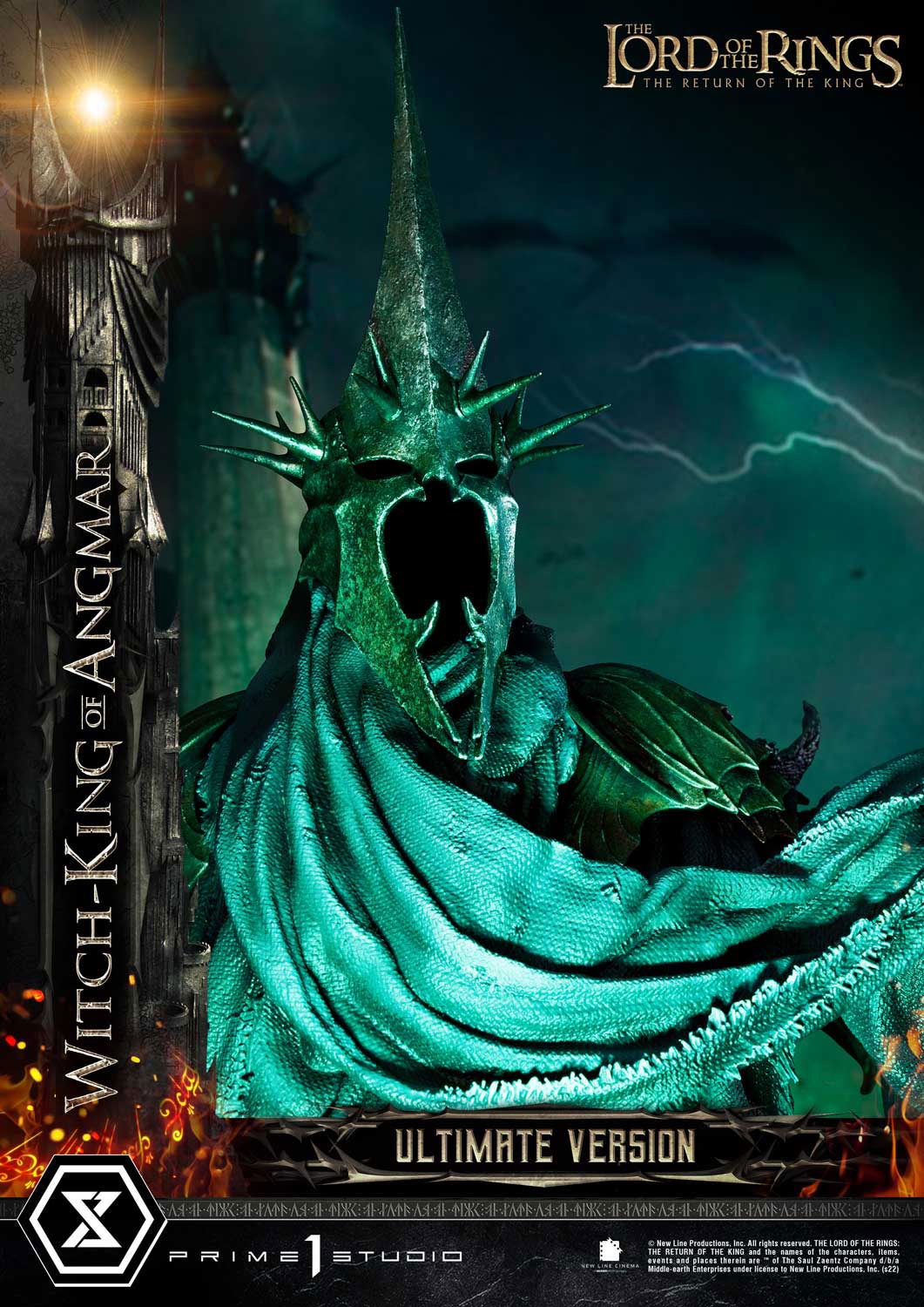 The Lord of the Rings Witch-King of Angmar (Ultimate Version) Quarter Scale Statue  (Prototype Shown) View 8