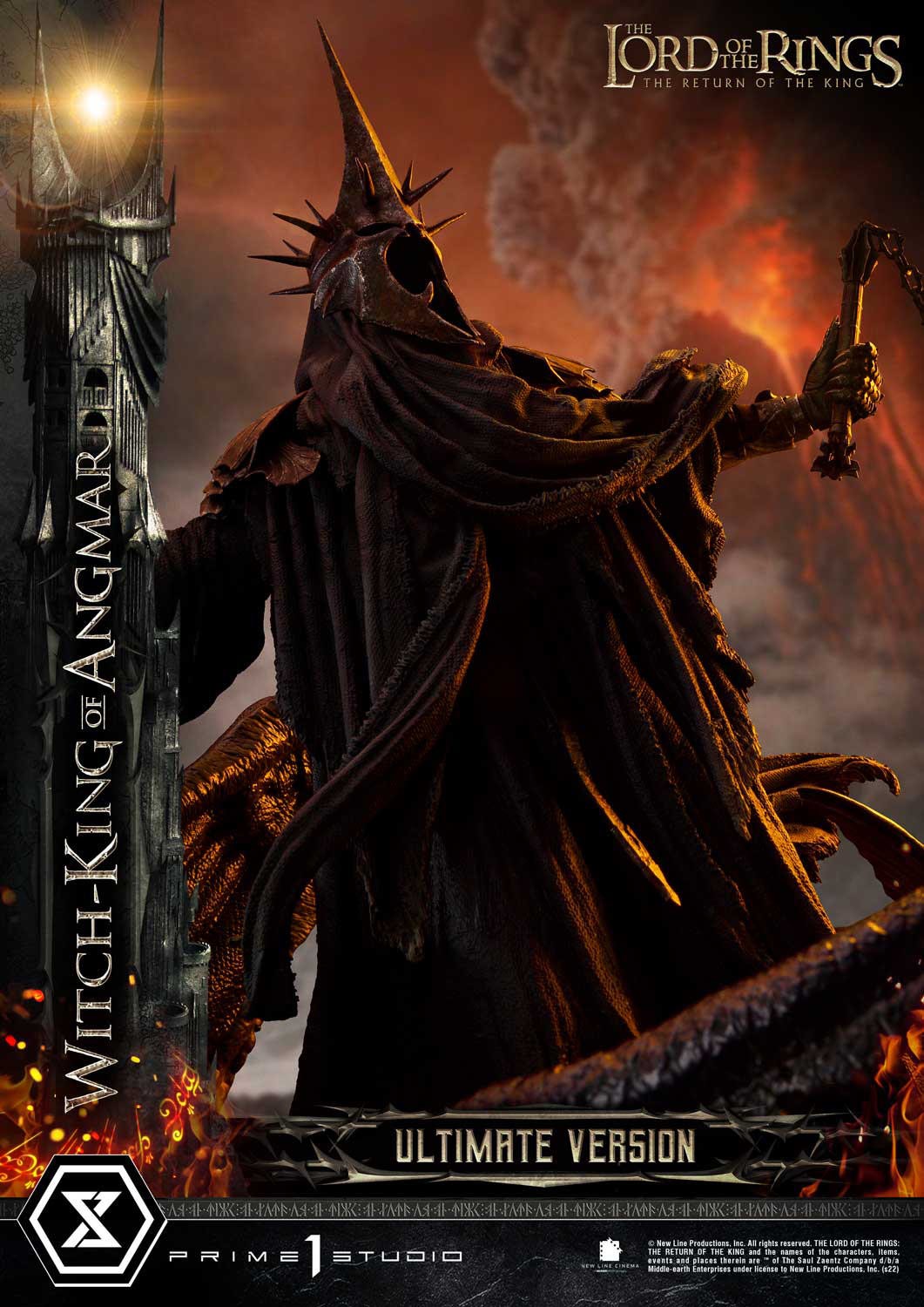 The Lord of the Rings Witch-King of Angmar (Ultimate Version) Quarter Scale Statue  (Prototype Shown) View 11