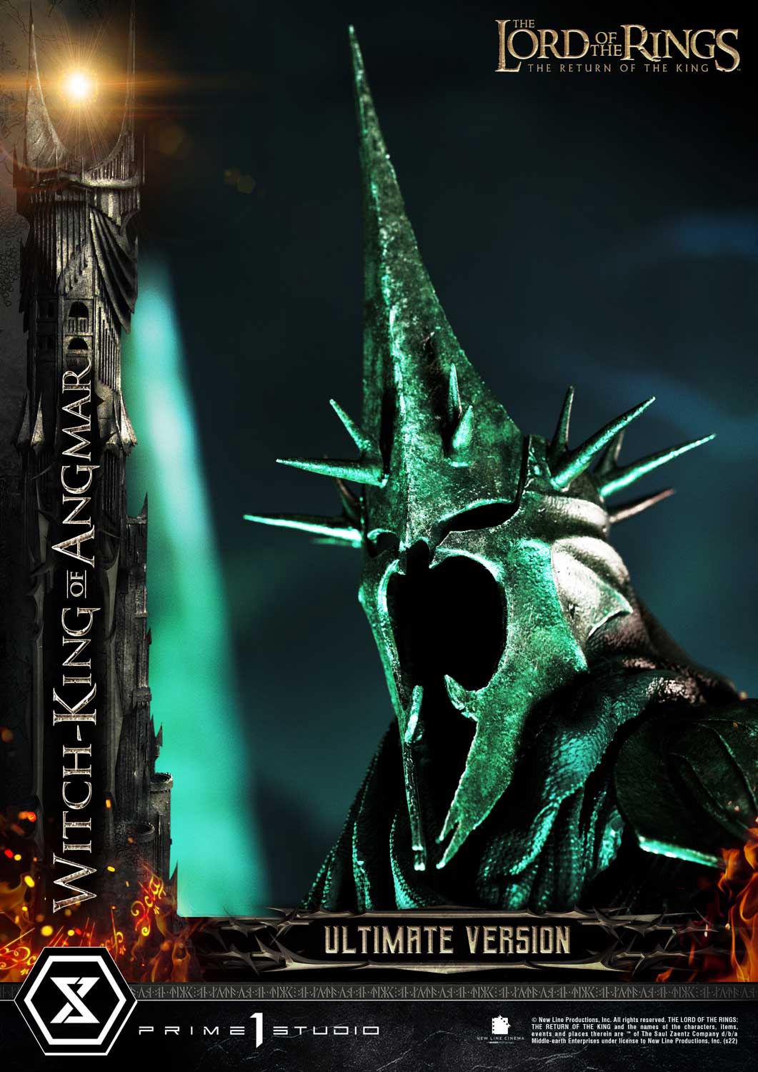 The Lord of the Rings Witch-King of Angmar (Ultimate Version) Quarter Scale Statue  (Prototype Shown) View 12