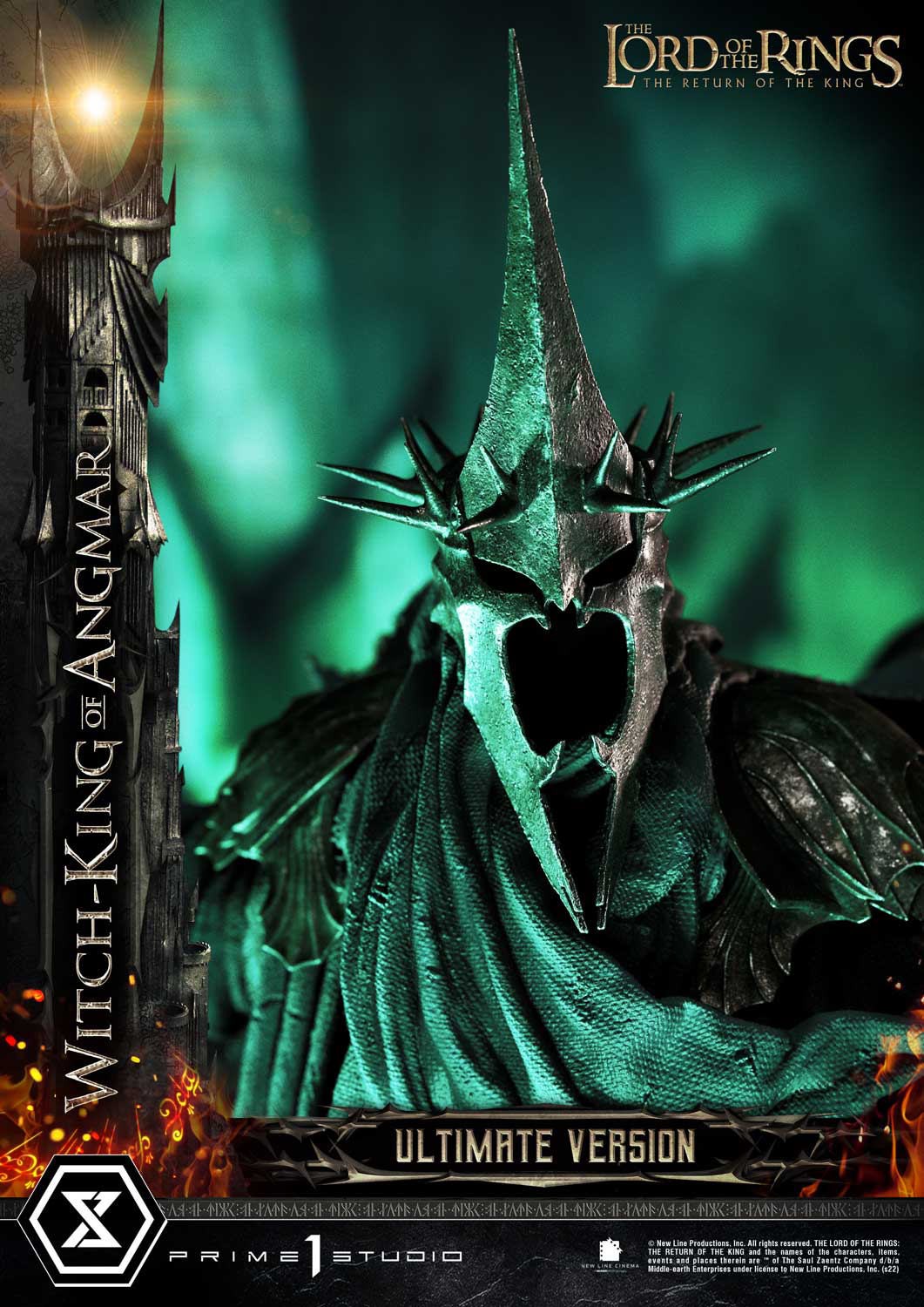 The Lord of the Rings Witch-King of Angmar (Ultimate Version) Quarter Scale Statue  (Prototype Shown) View 13