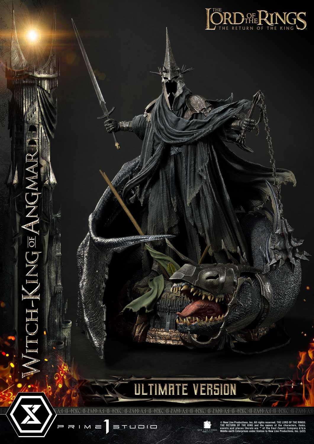 The Lord of the Rings Witch-King of Angmar (Ultimate Version) Quarter Scale Statue  (Prototype Shown) View 15