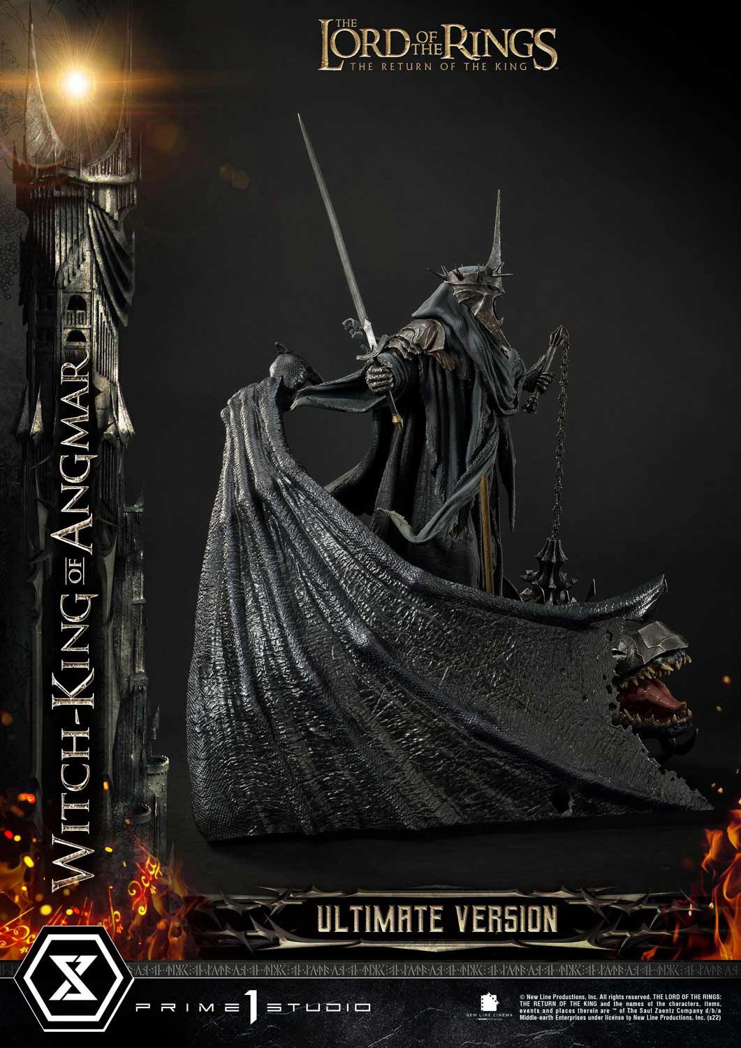 The Lord of the Rings Witch-King of Angmar (Ultimate Version) Quarter Scale Statue  (Prototype Shown) View 16