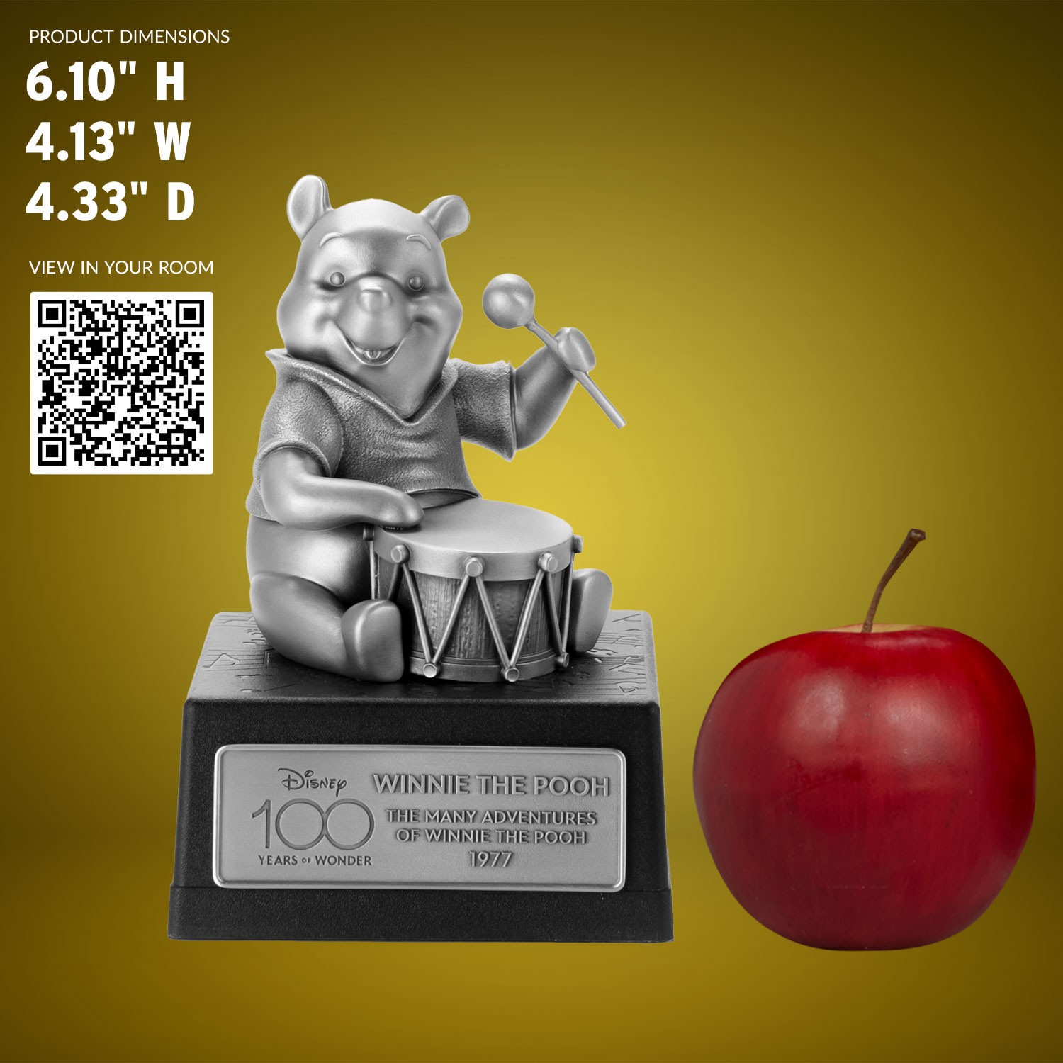 Winnie the Pooh 1977 Figurine- Prototype Shown