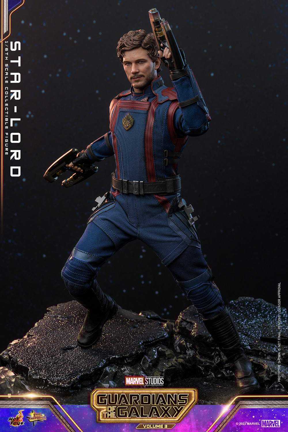 Star Lord Sixth Scale Figure by Hot Toys Sideshow Collectibles