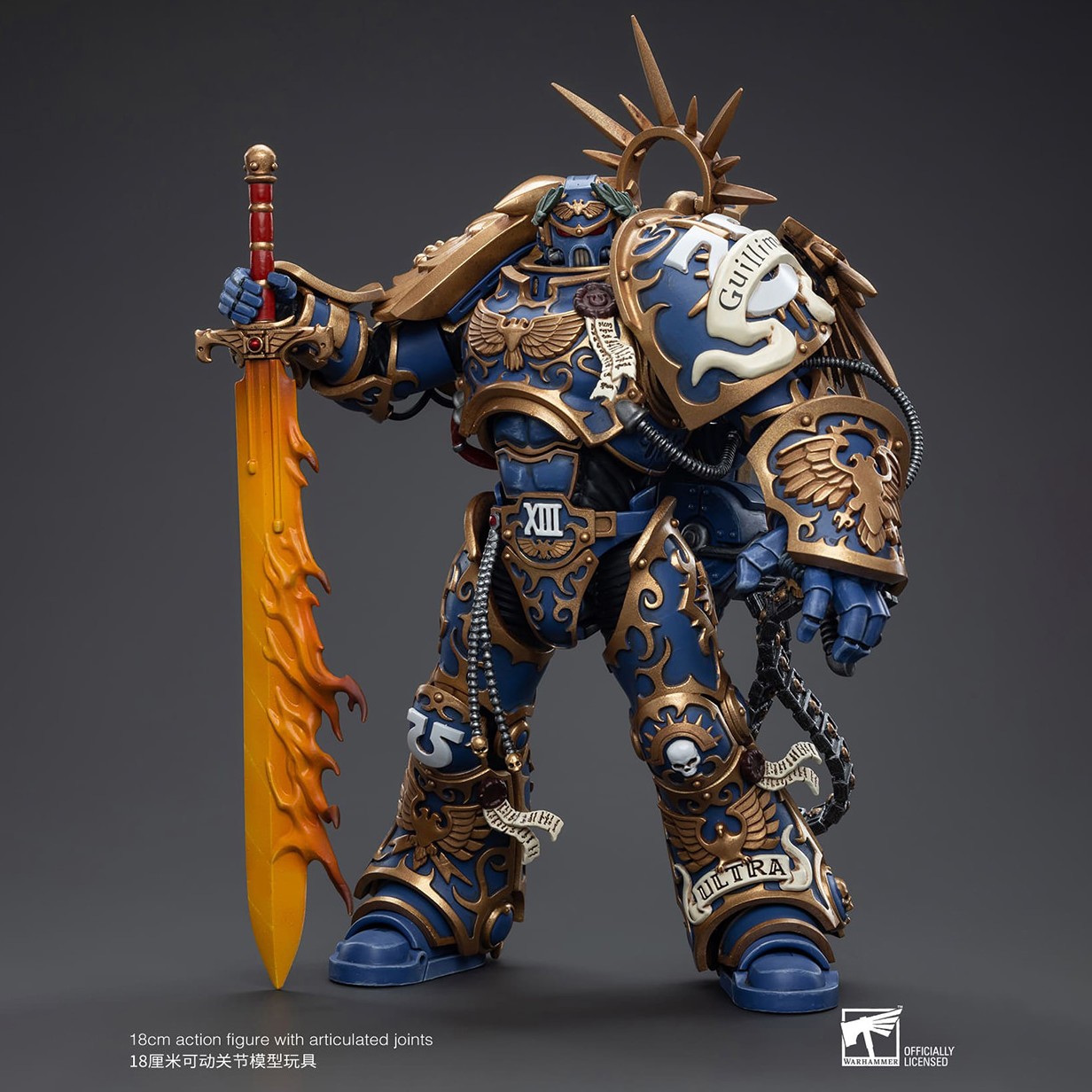Warhammer 40K Ultramarines Primarch Roboute Guilliman Collectible Figure  (Prototype Shown) View 4