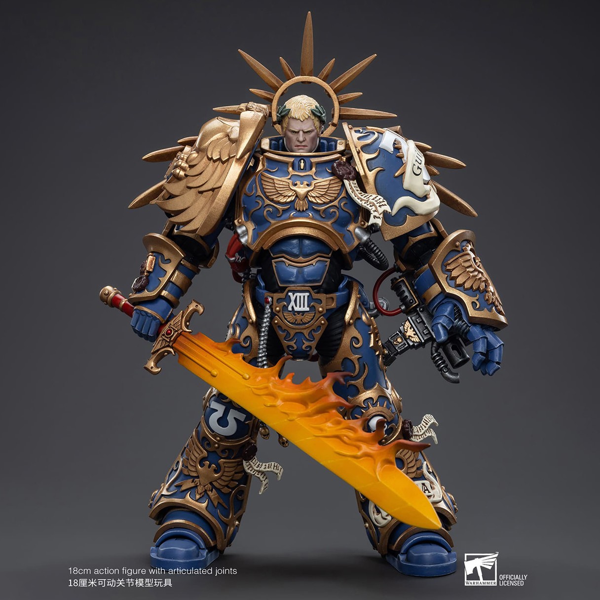 Warhammer 40K Ultramarines Primarch Roboute Guilliman Collectible Figure  (Prototype Shown) View 5