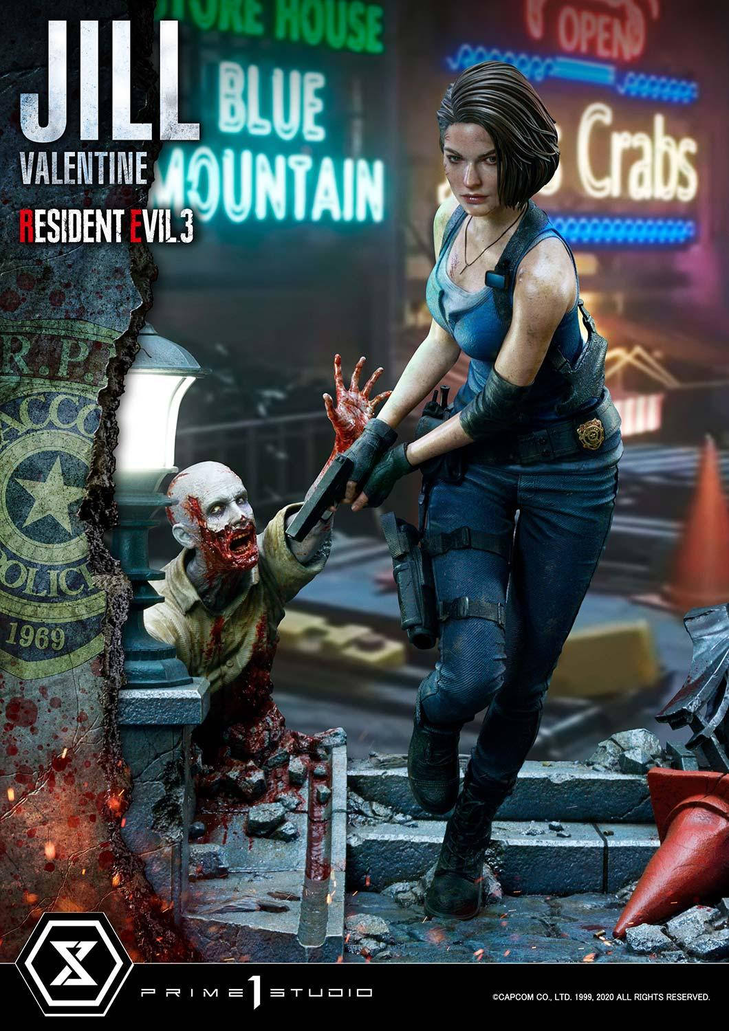 Jill Valentine Quarter Scale Statue by Prime 1 Studio