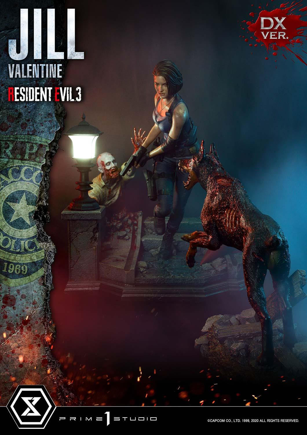 Resident Evil Jill Valentine (Deluxe Version) Quarter Scale Statue  (Prototype Shown) View 1