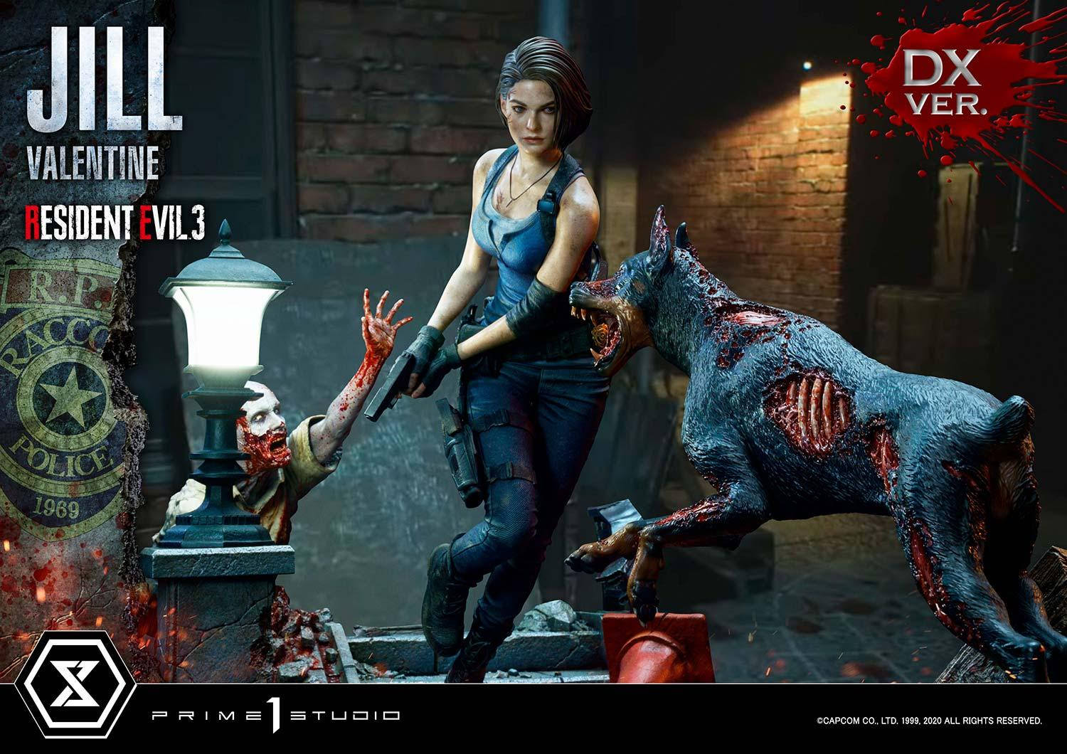Resident Evil Jill Valentine (Deluxe Version) Quarter Scale Statue  (Prototype Shown) View 6