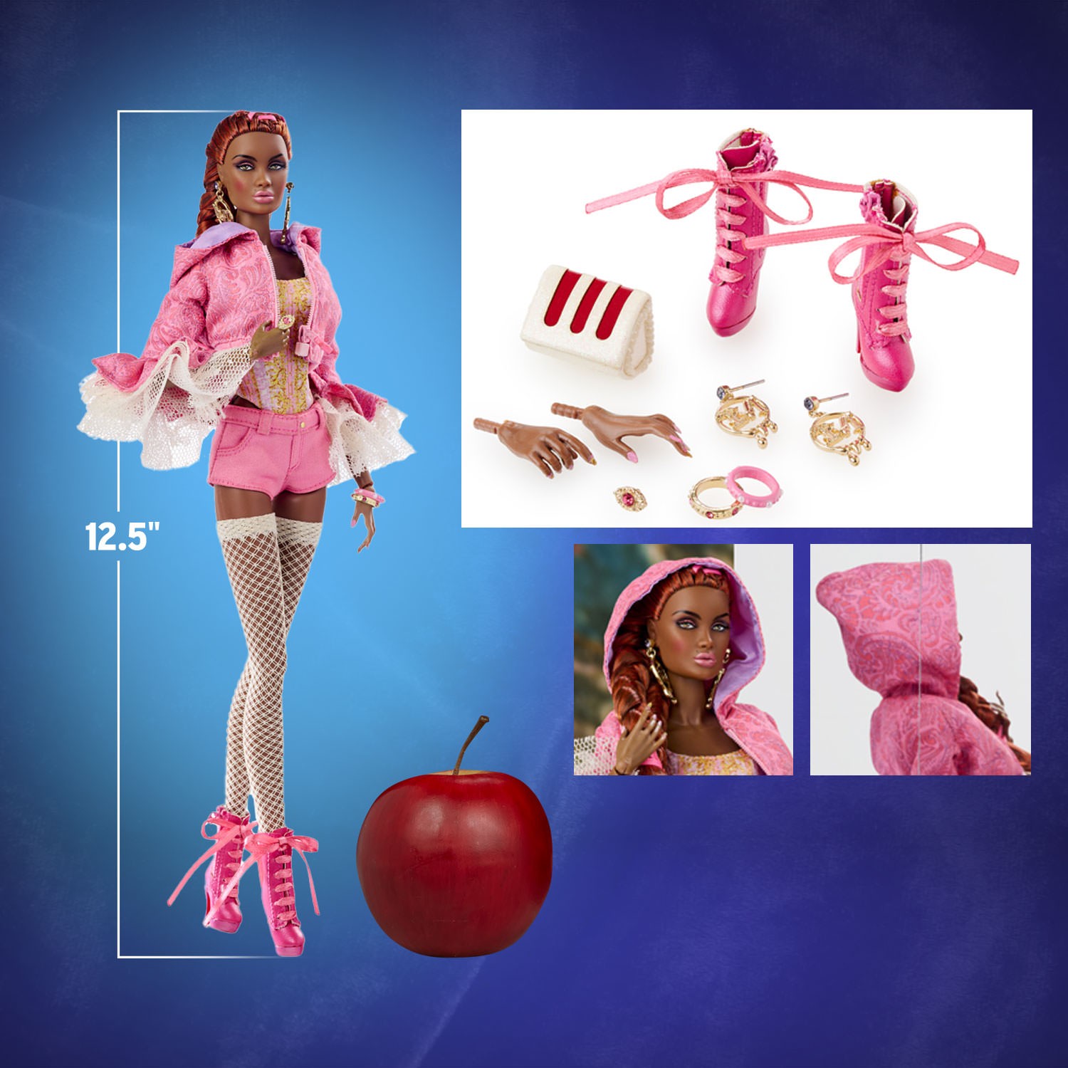Serving Cake – Keeki Adaeze Dressed Doll by Integrity Toys