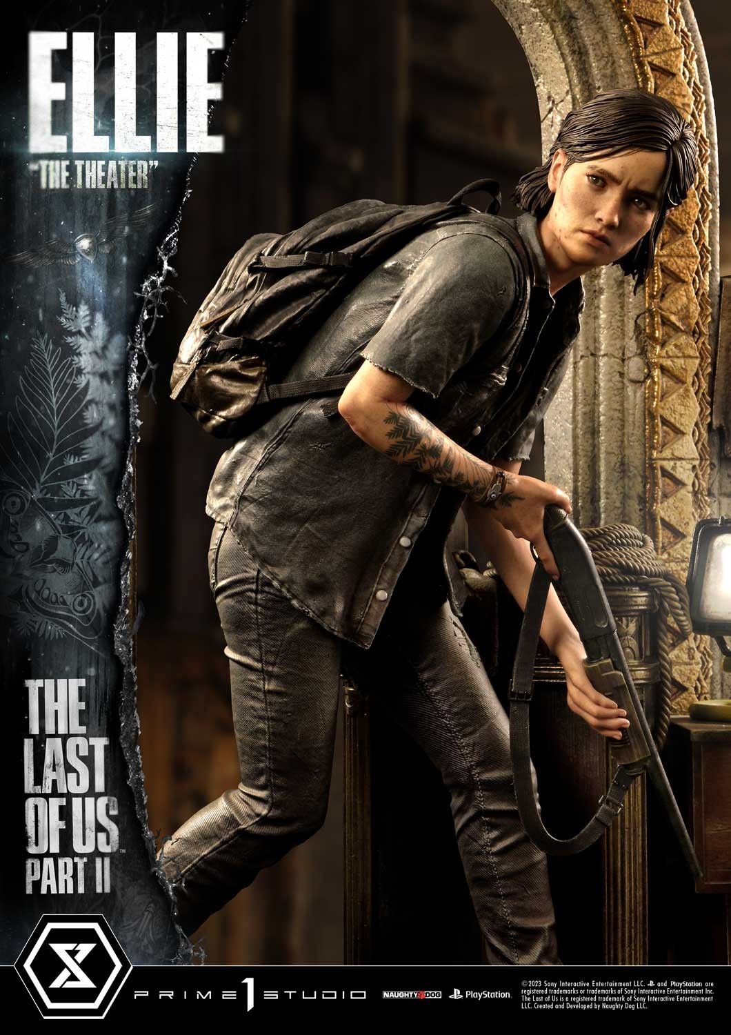 The Last of Us Ellie "The Theater" Quarter Scale Statue  (Prototype Shown) View 7