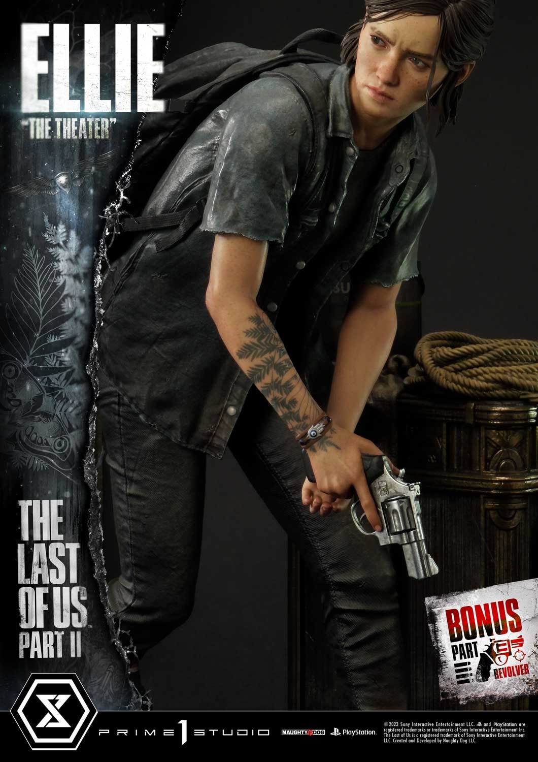 The Last of Us Ellie "The Theater" (Bonus Version) Quarter Scale Statue  (Prototype Shown) View 4