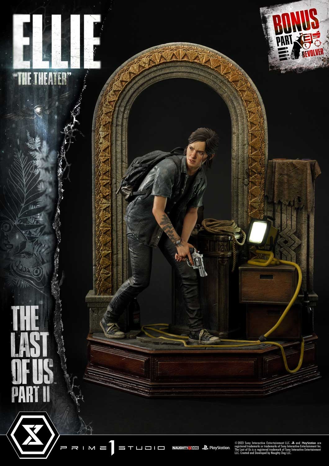 The Last of Us Ellie "The Theater" (Bonus Version) Quarter Scale Statue  (Prototype Shown) View 5