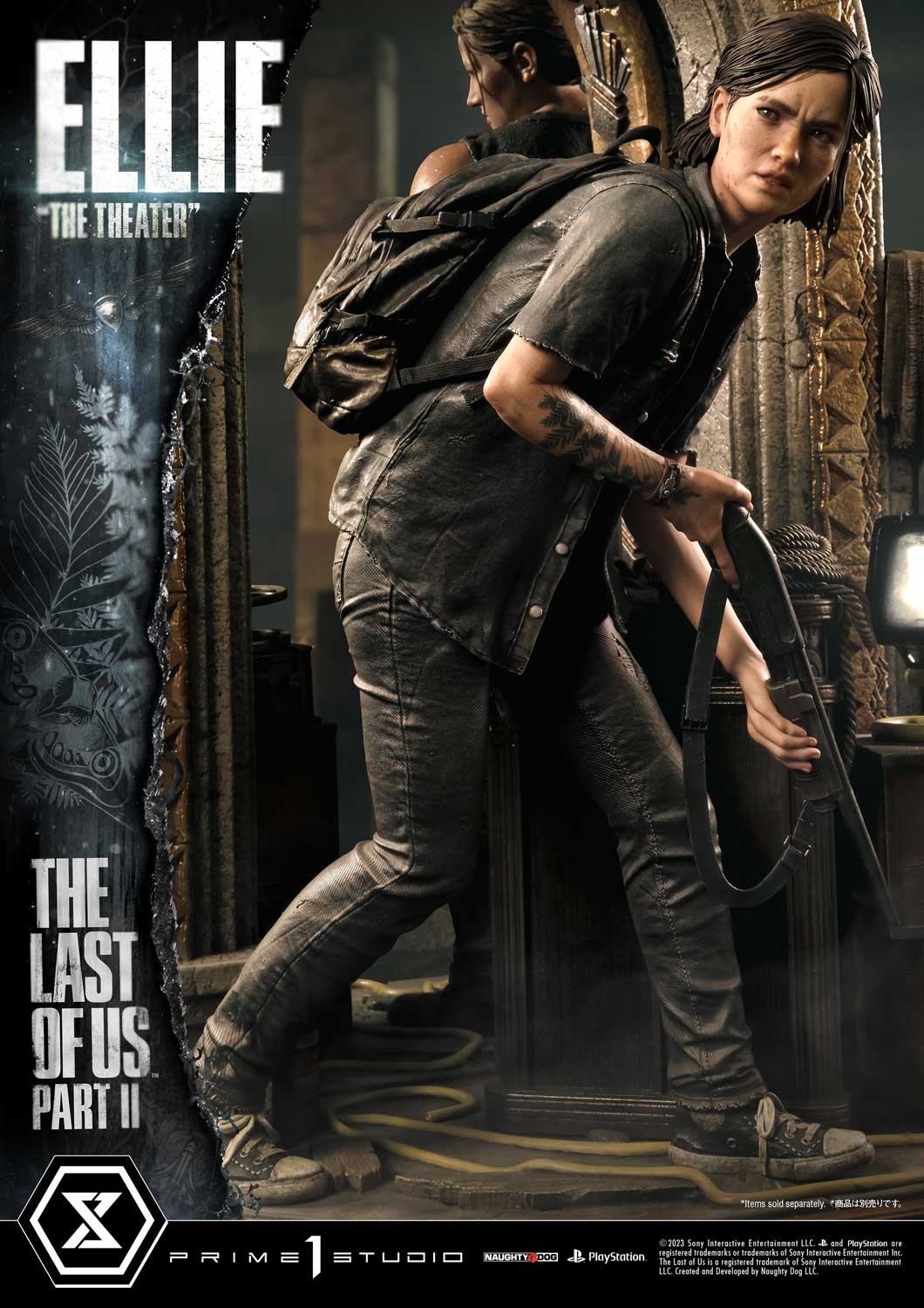 The Last of Us Ellie "The Theater" (Bonus Version) Quarter Scale Statue  (Prototype Shown) View 9