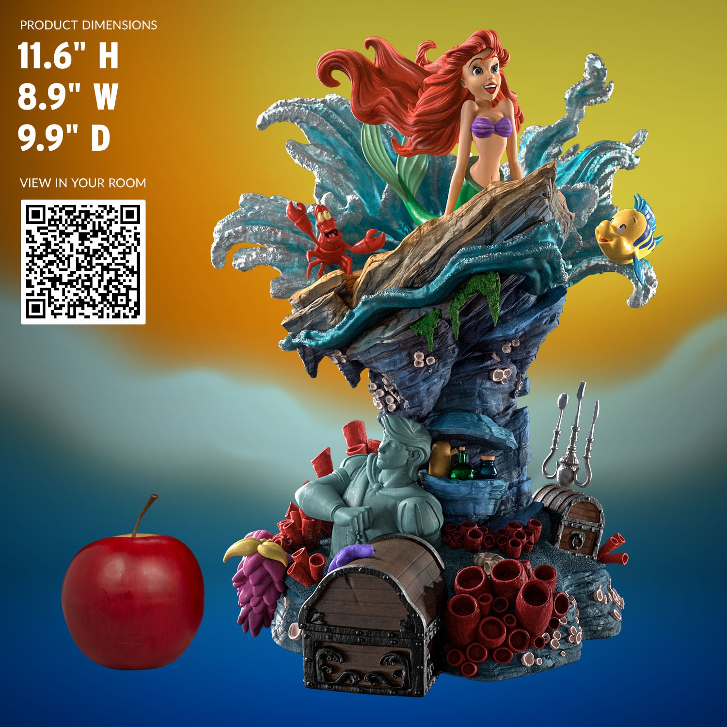 The Little Mermaid Deluxe- Prototype Shown