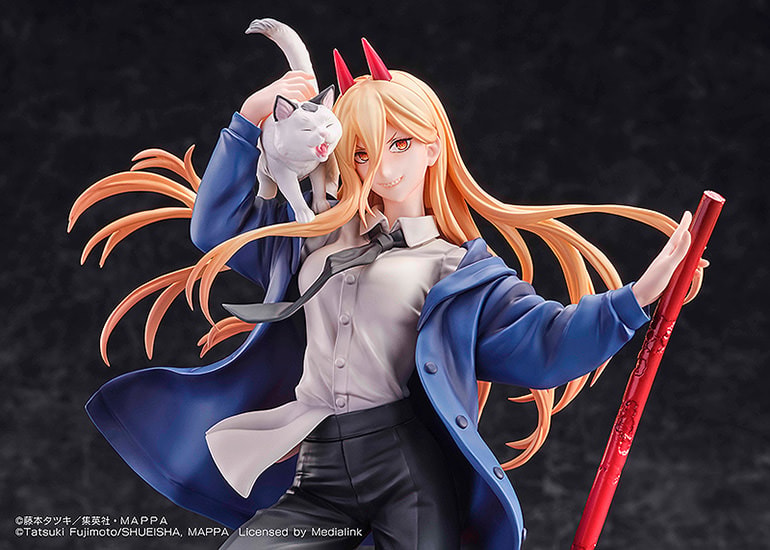 Chainsaw Man Power & Meowy Collectible Figure  (Prototype Shown) View 10